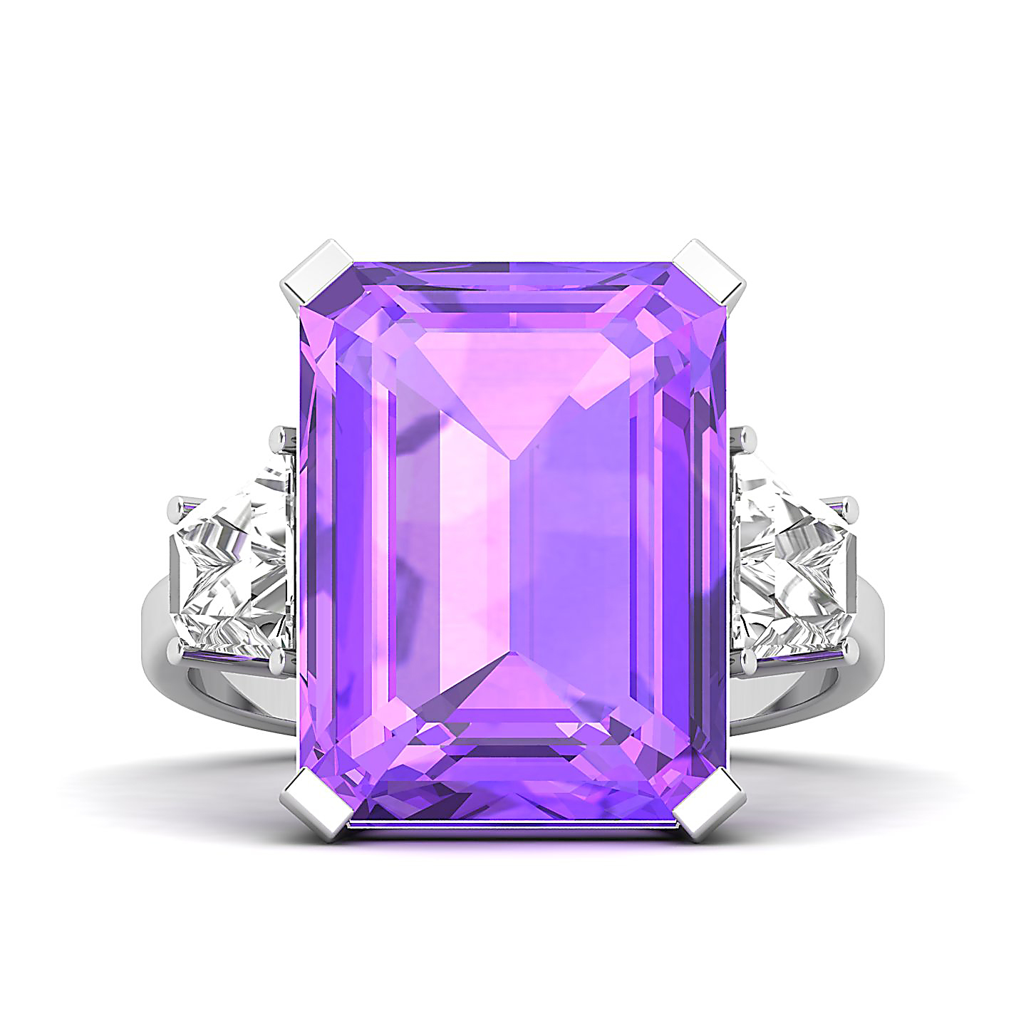 The Princess Trilogy Amethyst Ring