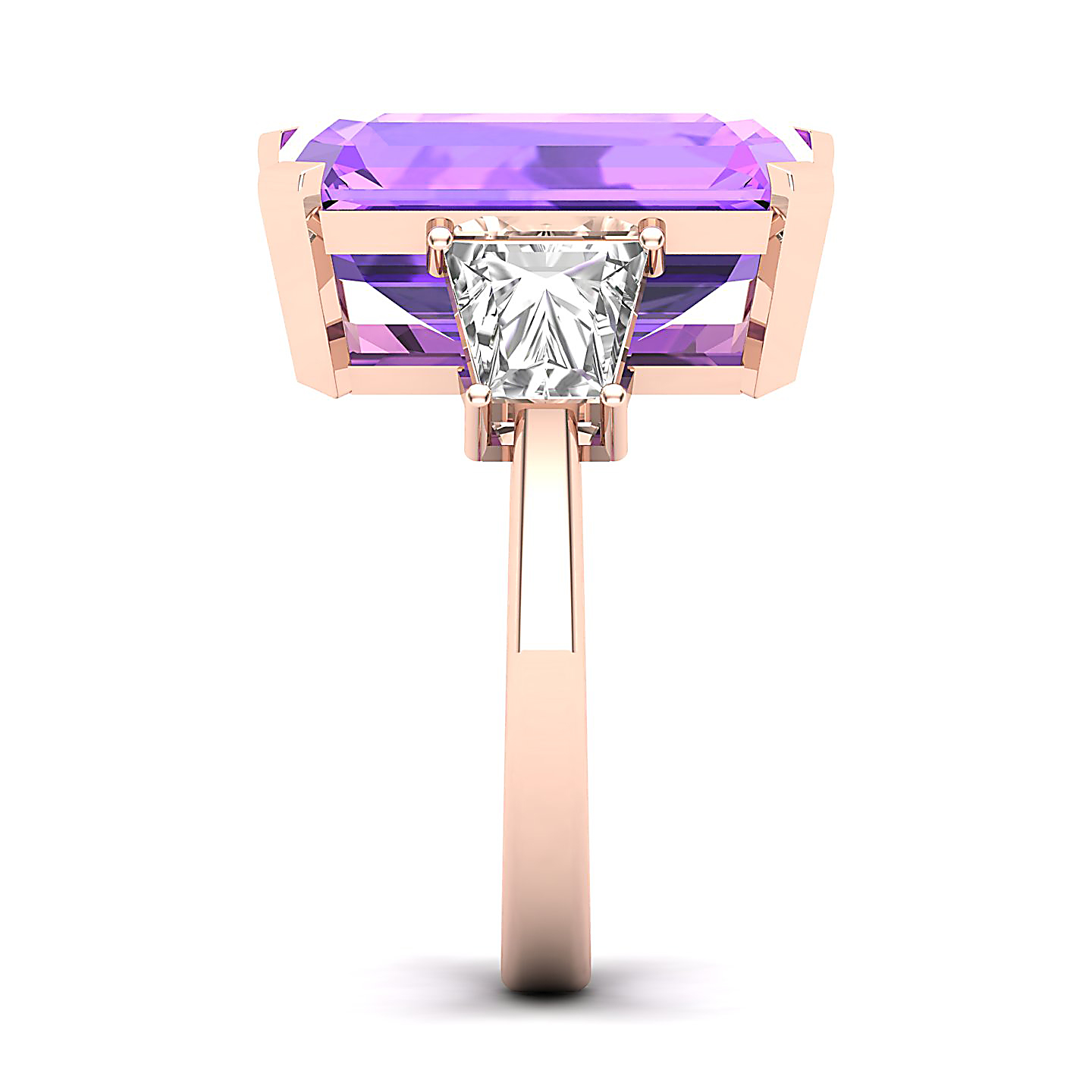 The Princess Trilogy Amethyst Ring
