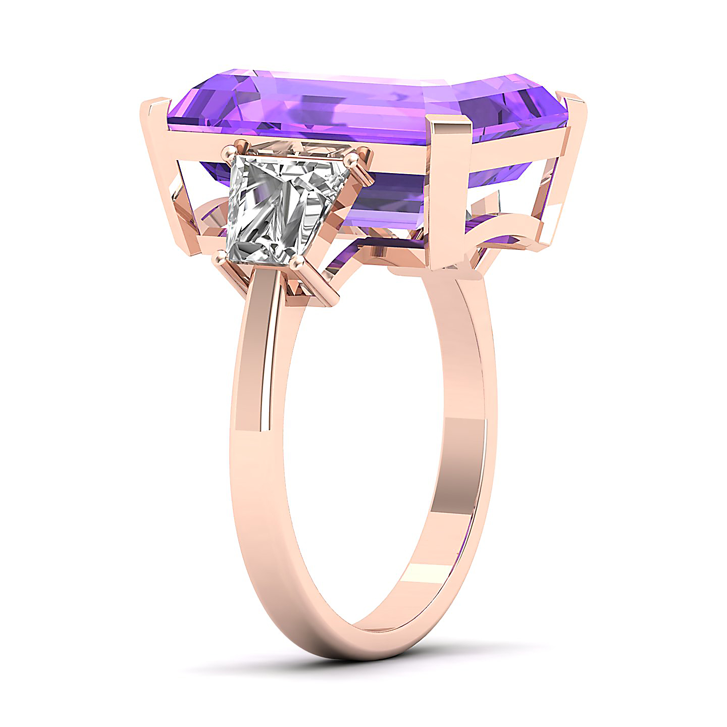 The Princess Trilogy Amethyst Ring