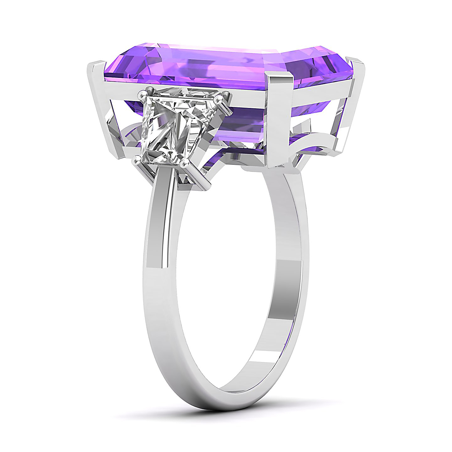 The Princess Trilogy Amethyst Ring
