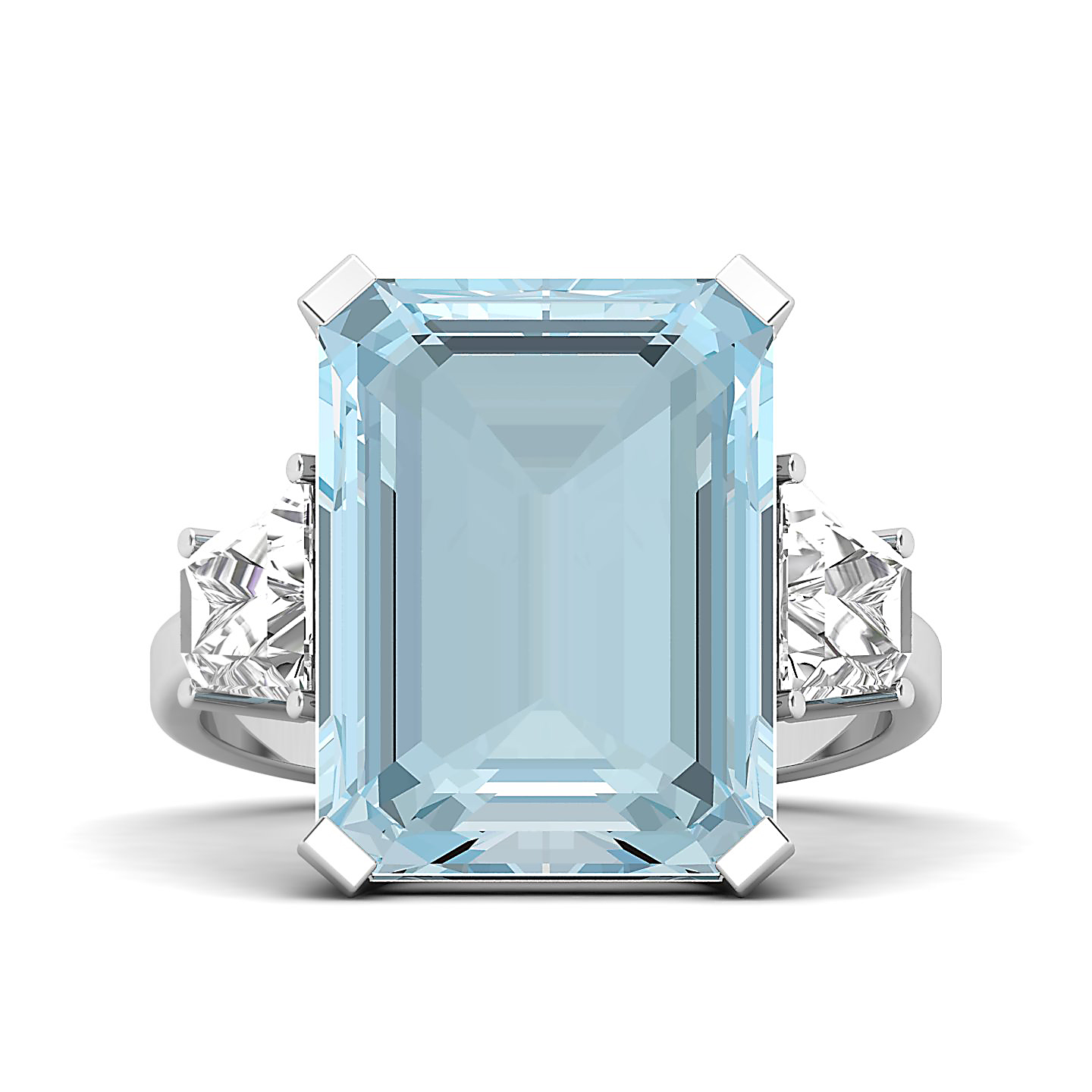 The Princess Trilogy Aquamarine Ring