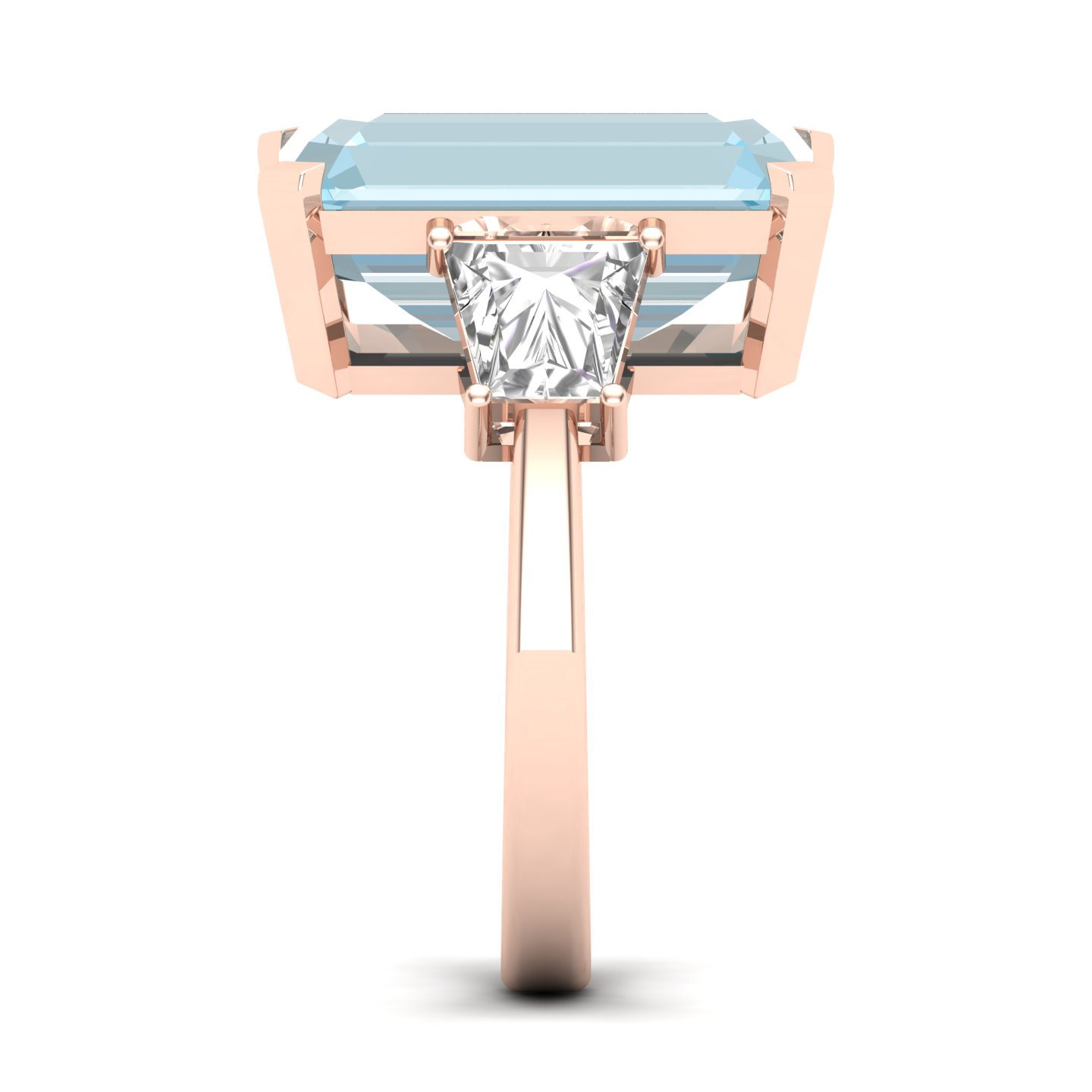 The Princess Trilogy Aquamarine Ring