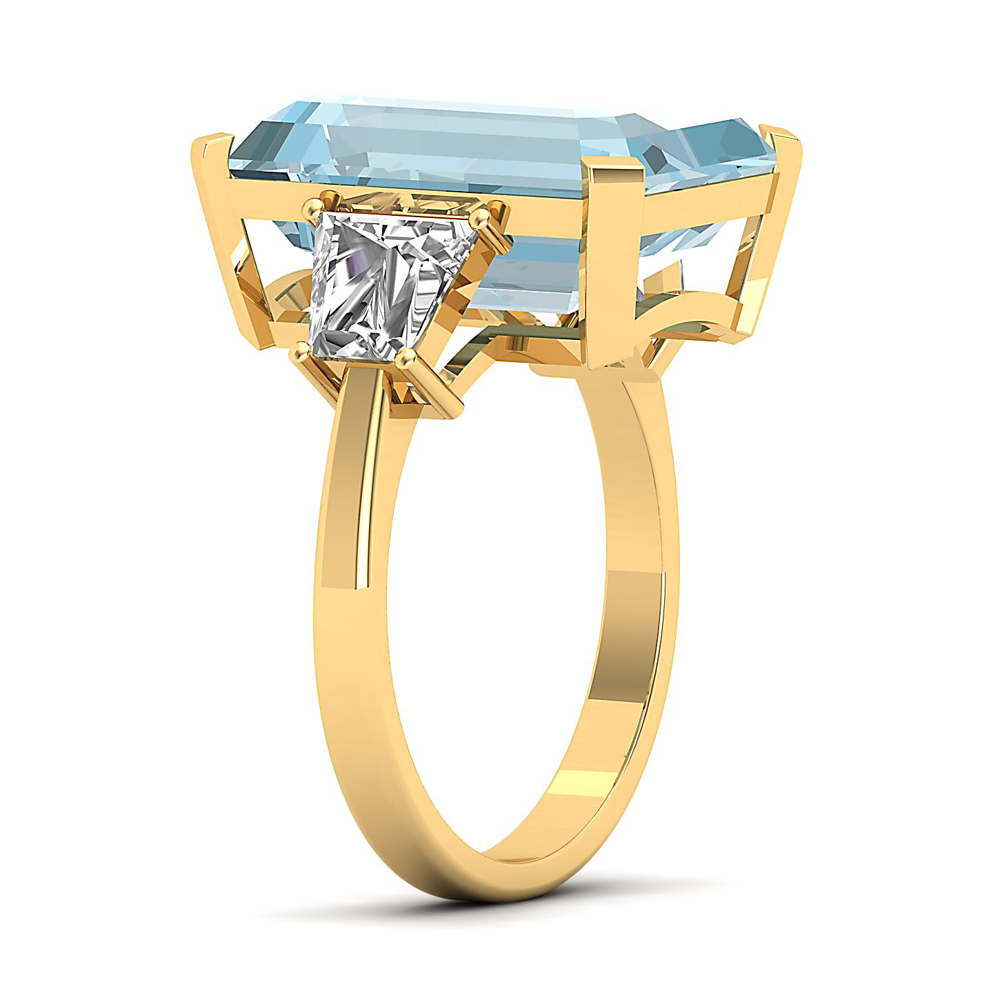 The Princess Trilogy Aquamarine Ring