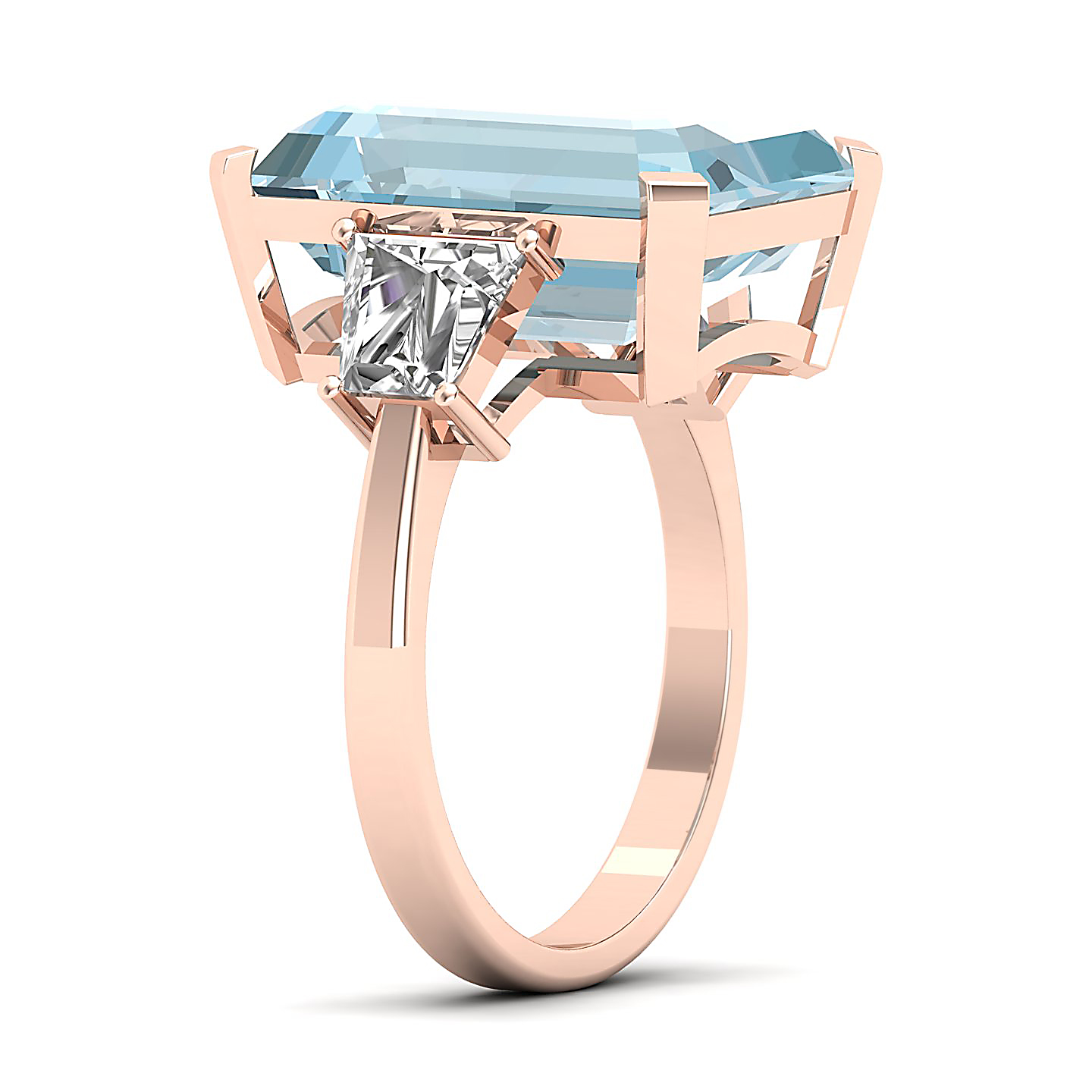The Princess Trilogy Aquamarine Ring