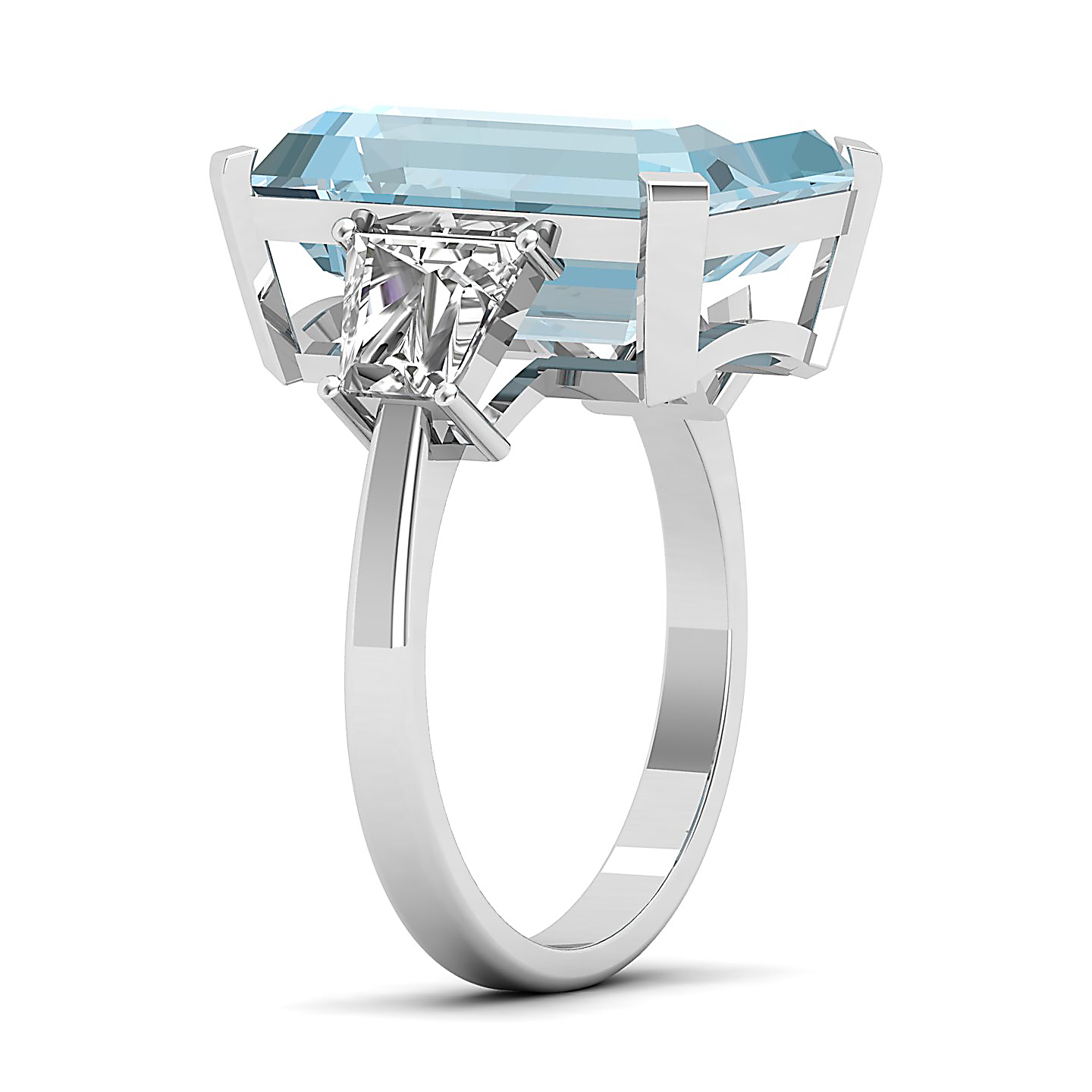 The Princess Trilogy Aquamarine Ring