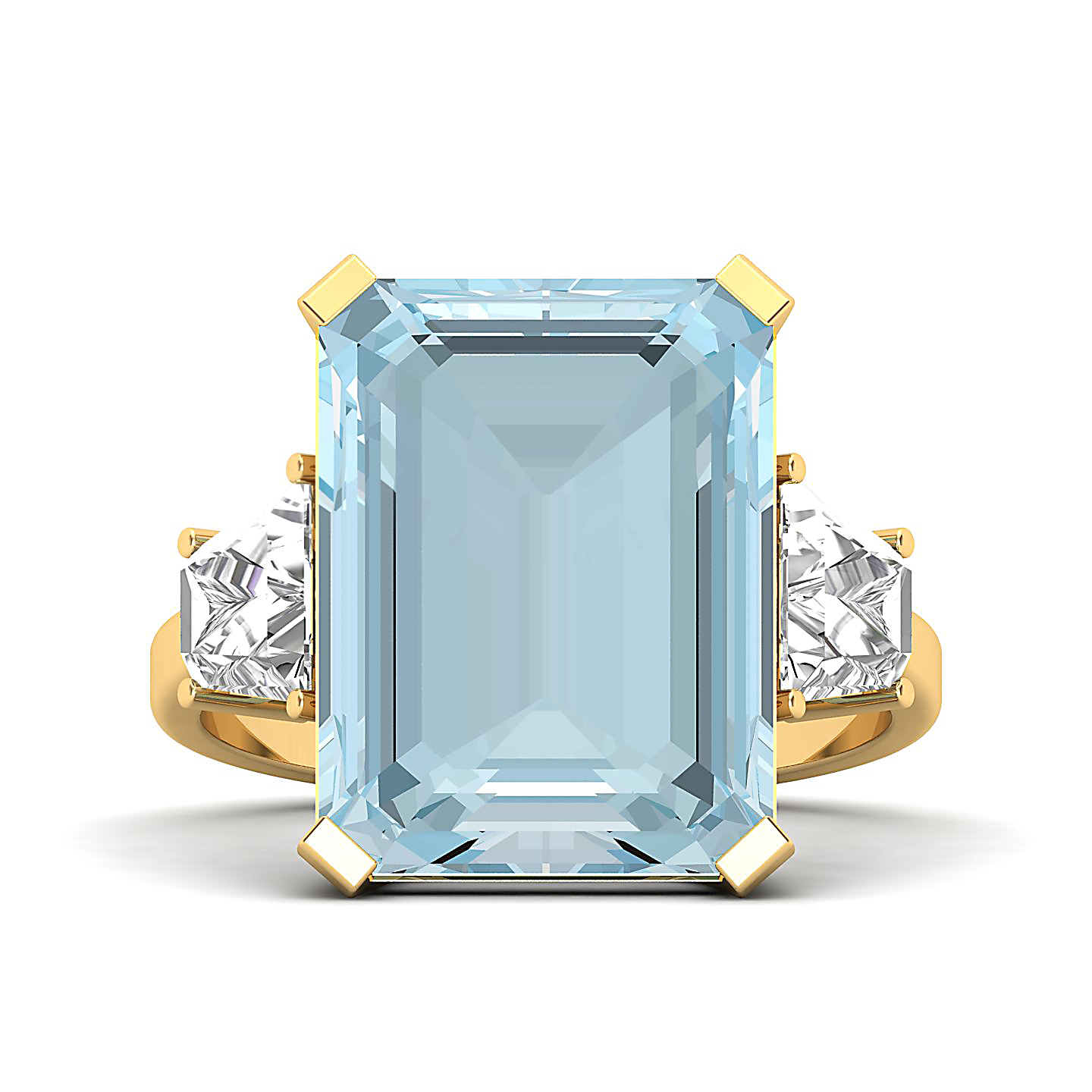 The Princess Trilogy Aquamarine Ring