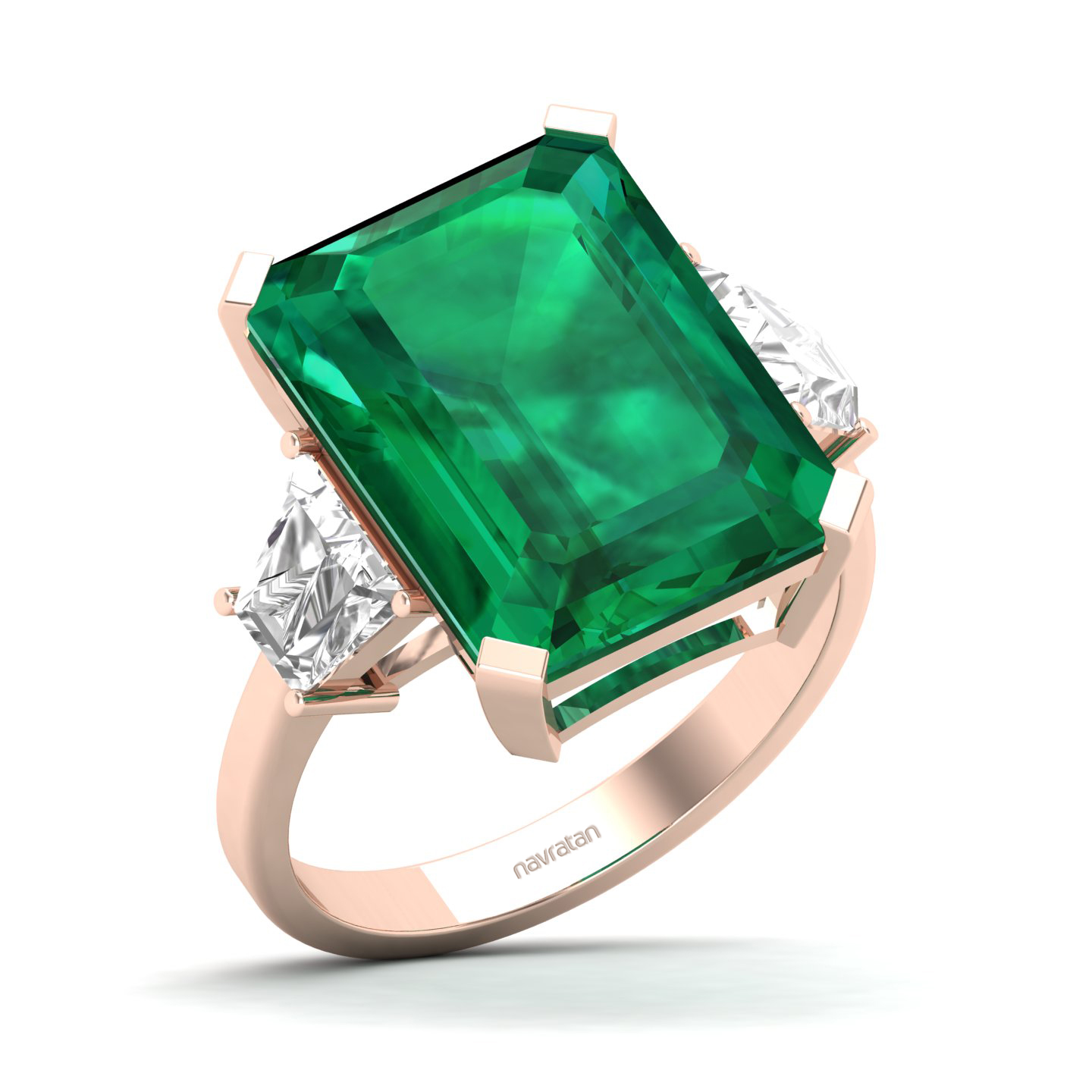 The Princess Trilogy Emerald Ring