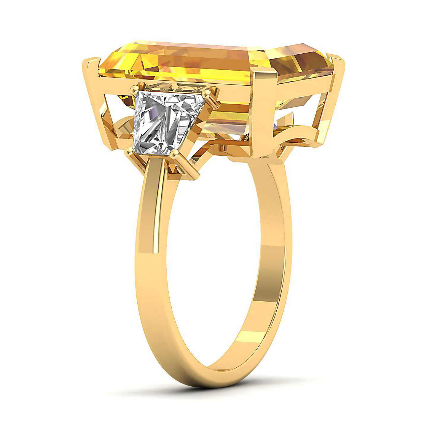 The Princess Trilogy Yellow Sapphire Ring