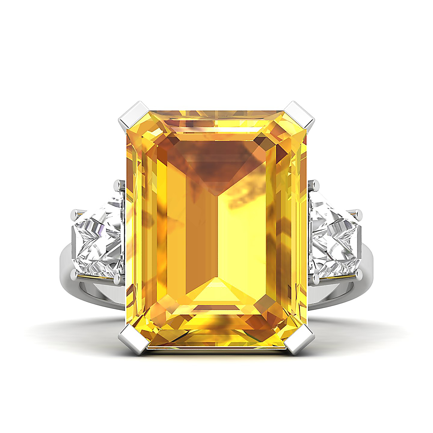 The Princess Trilogy Yellow Sapphire Ring