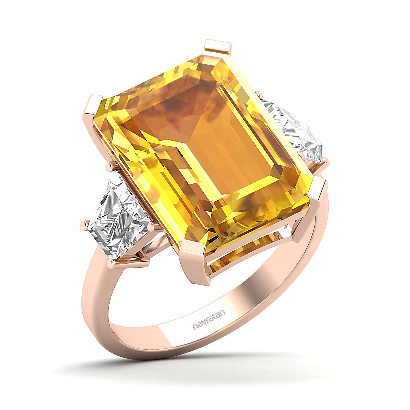 The Princess Trilogy Yellow Sapphire Ring