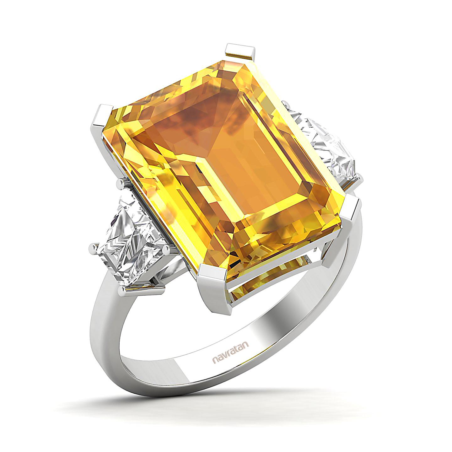 The Princess Trilogy Yellow Sapphire Ring