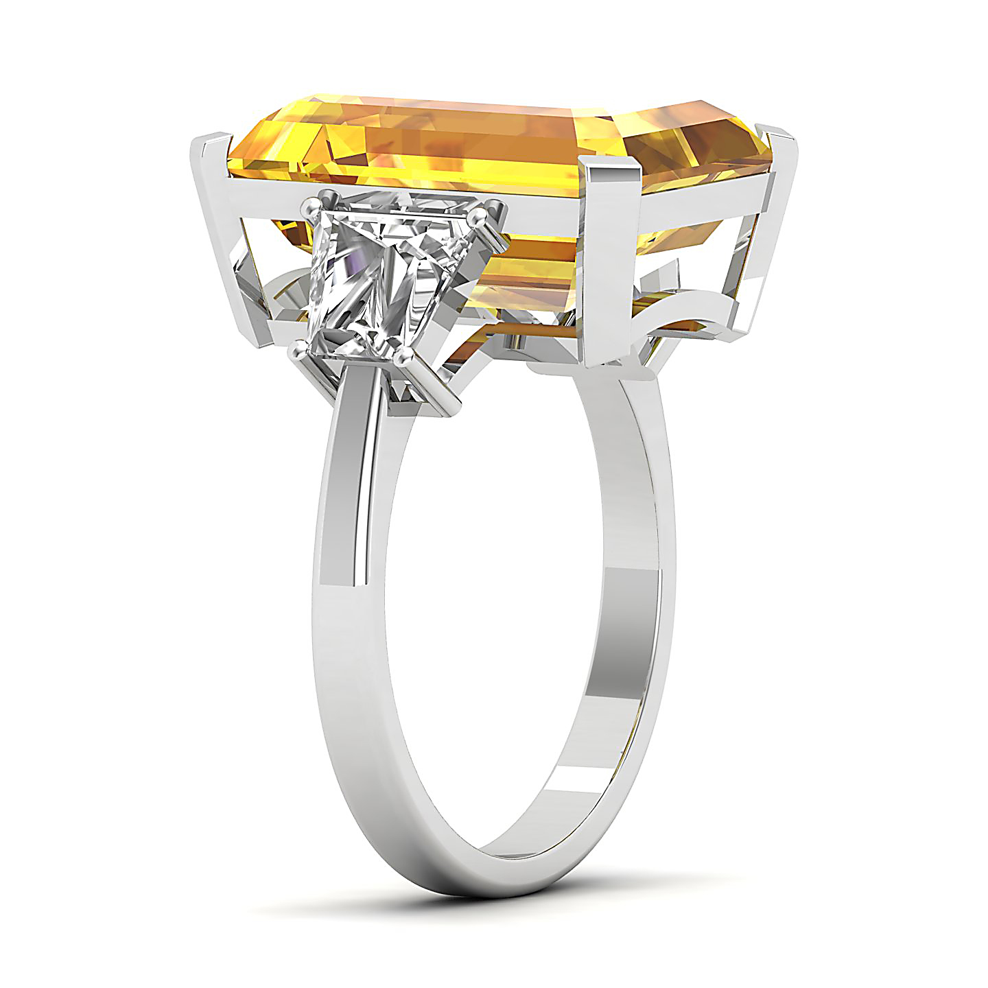 The Princess Trilogy Yellow Sapphire Ring