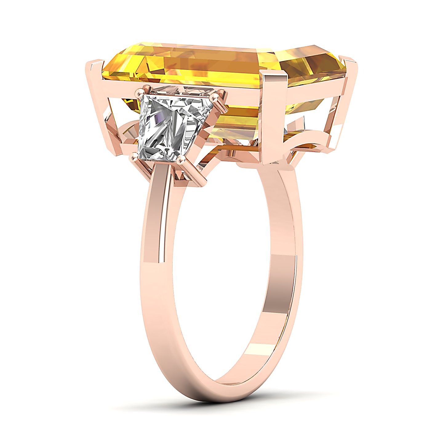 The Princess Trilogy Yellow Sapphire Ring