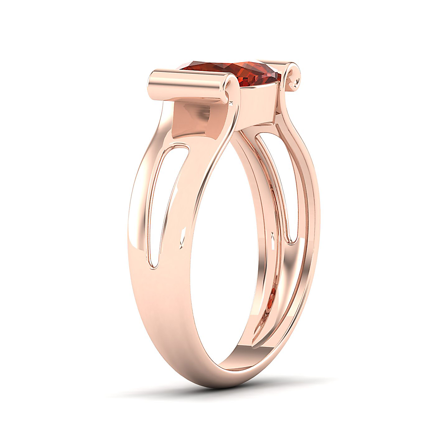 The Pristine Hessonite Gold Rings