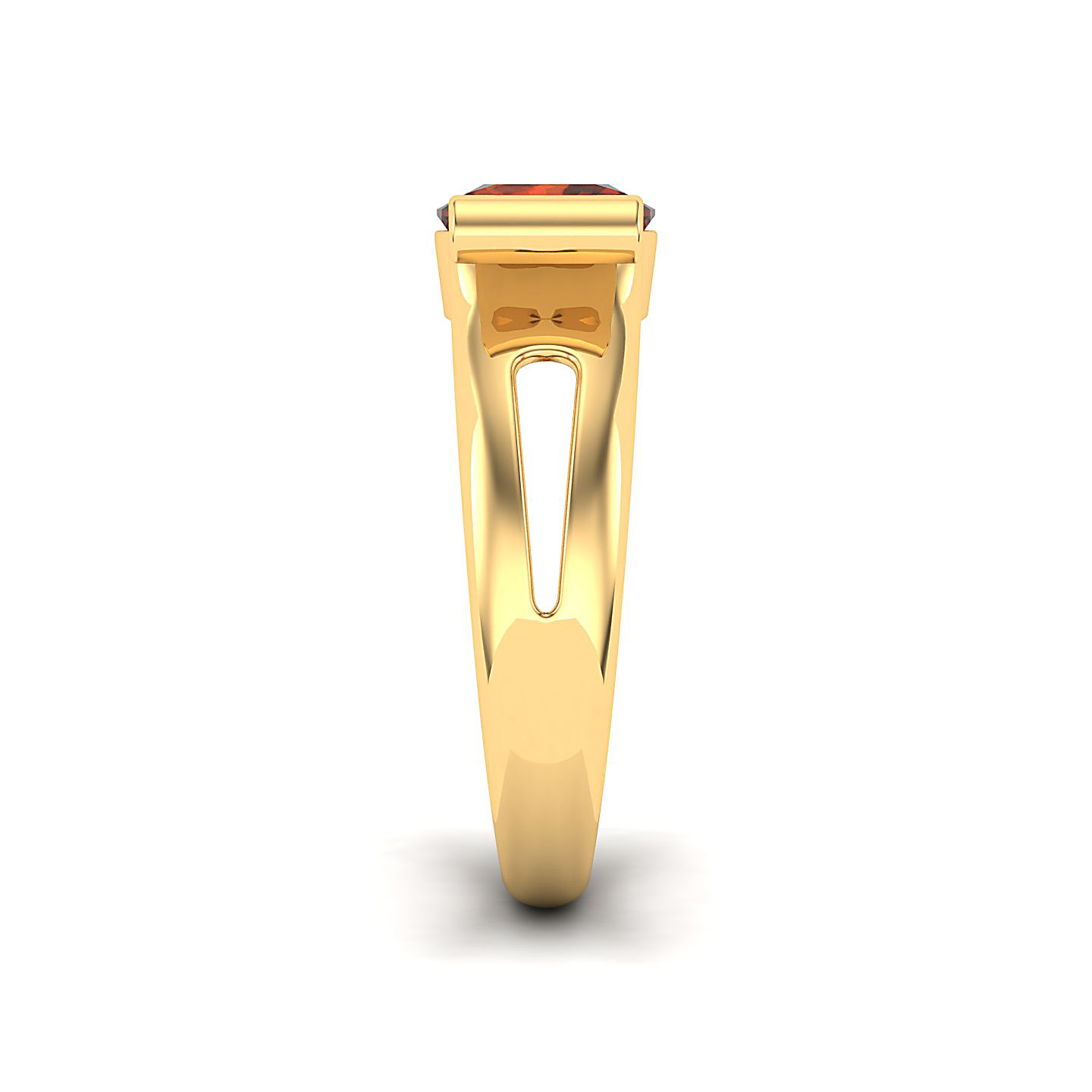 The Pristine Hessonite Gold Rings