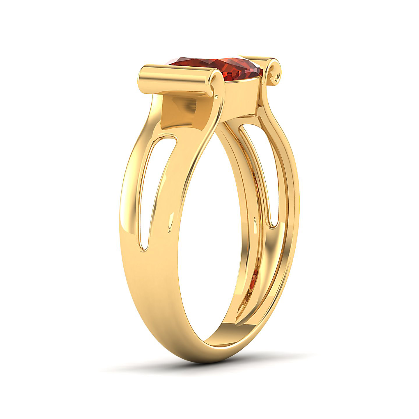 The Pristine Hessonite Gold Rings