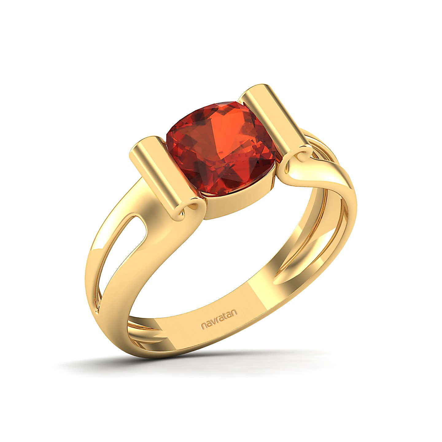 The Pristine Hessonite Gold Rings