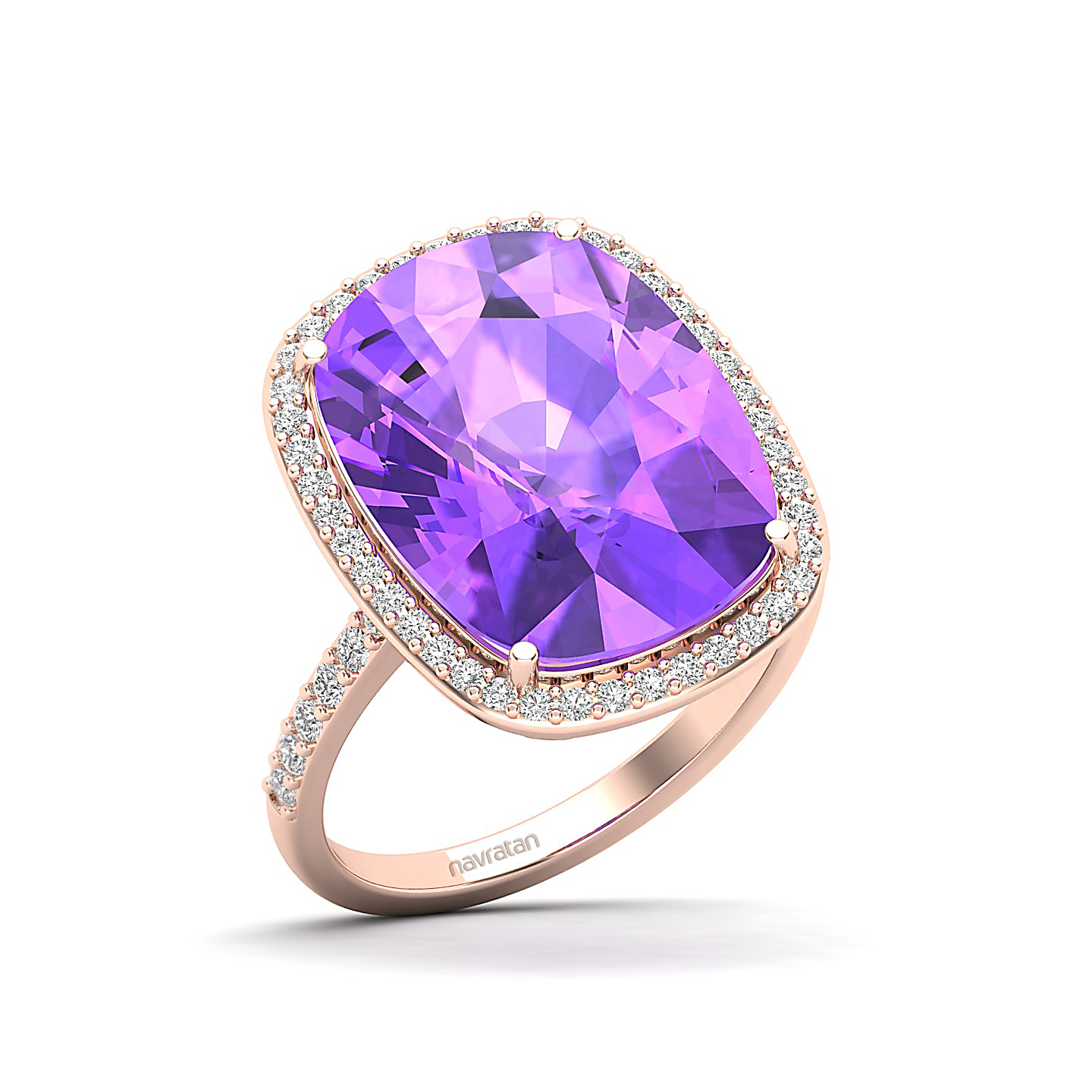 The Ravishing Amethyst Gold Ring