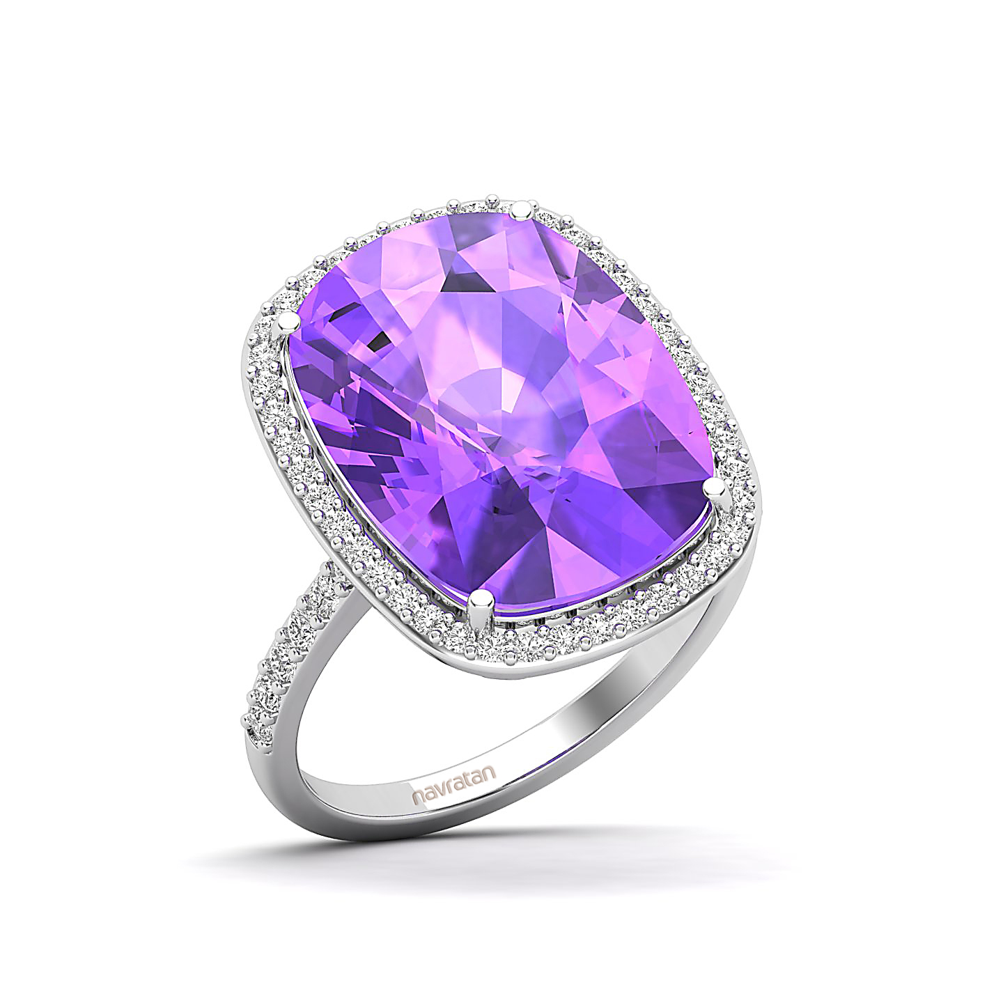 The Ravishing Amethyst Gold Ring