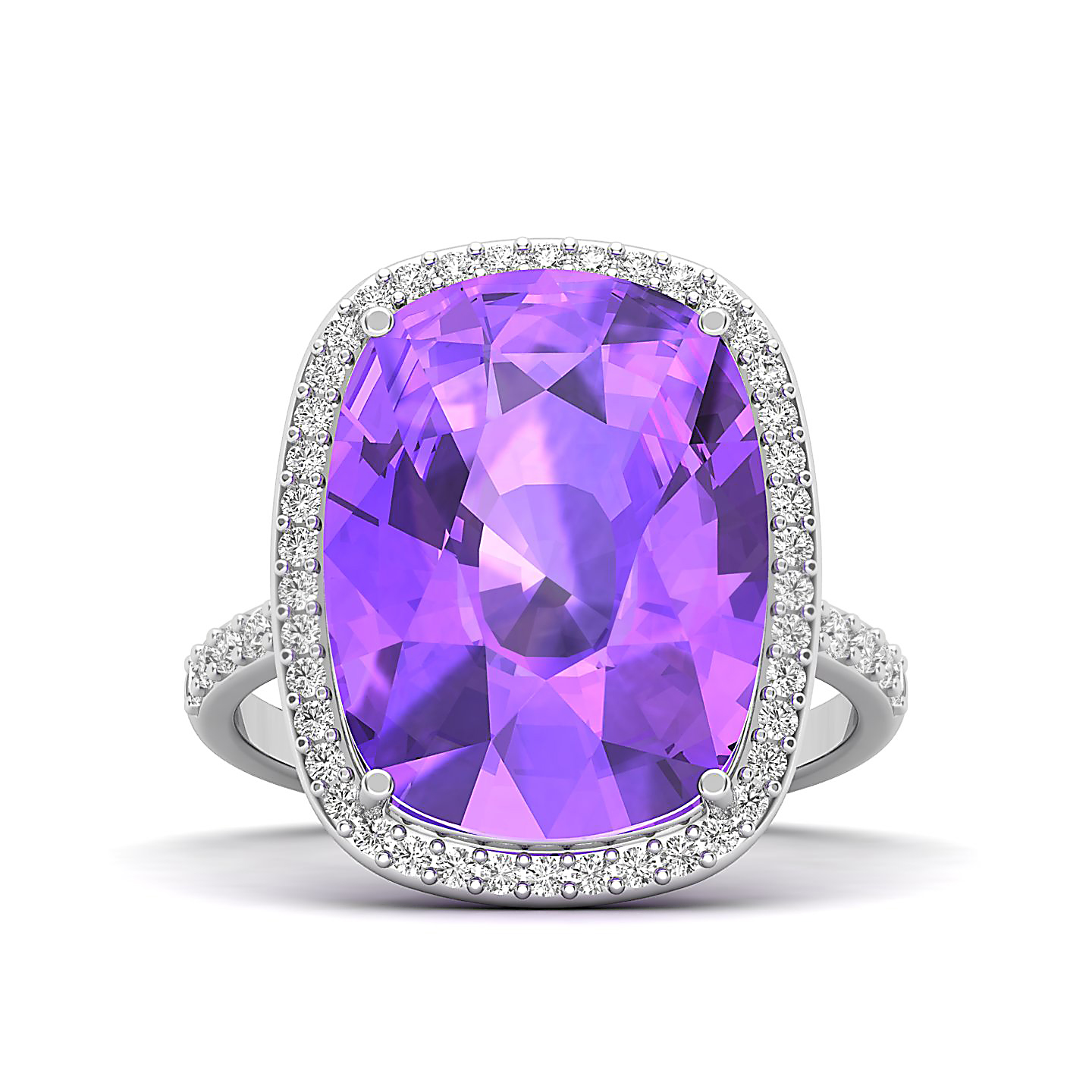 The Ravishing Amethyst Gold Ring