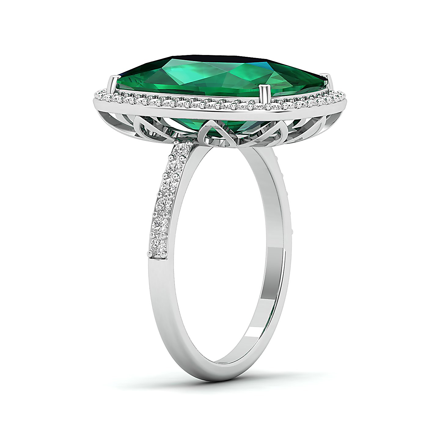 The Ravishing Emerald Gold Ring