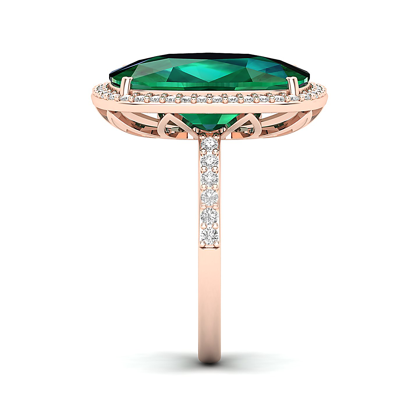 The Ravishing Emerald Gold Ring