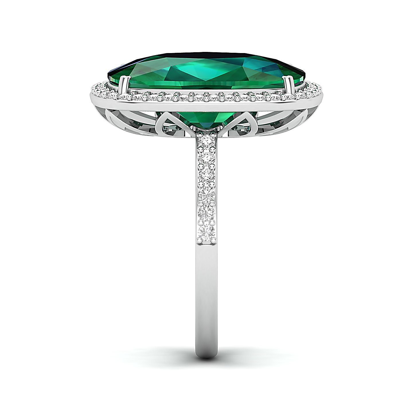 The Ravishing Emerald Gold Ring
