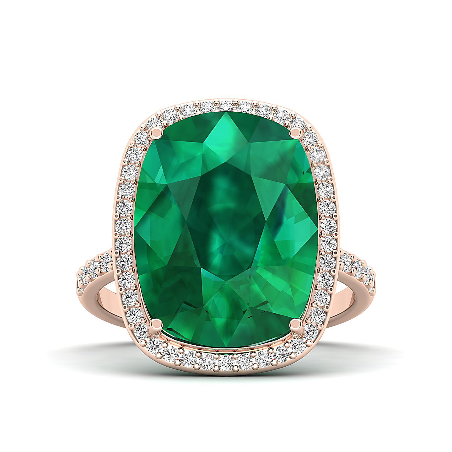 The Ravishing Emerald Gold Ring