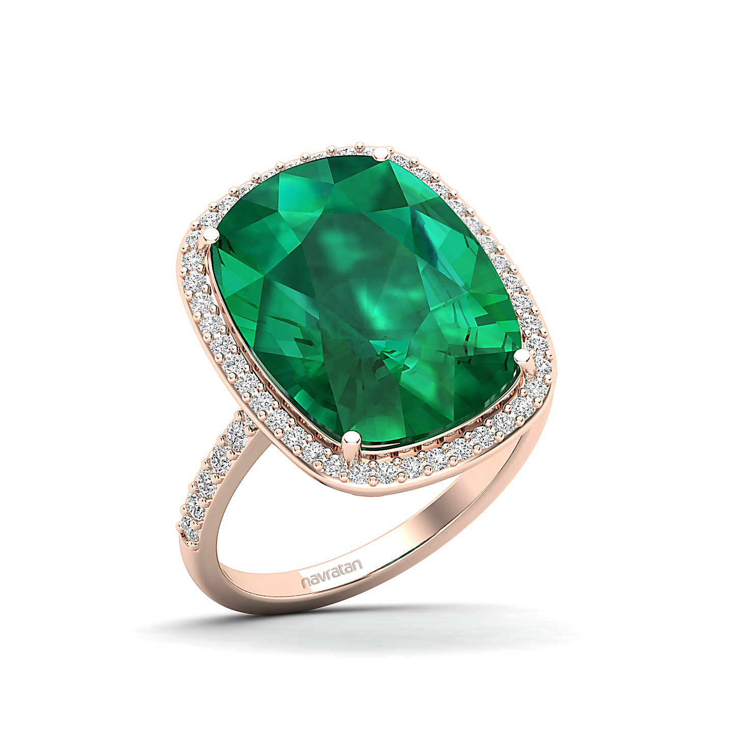 The Ravishing Emerald Gold Ring