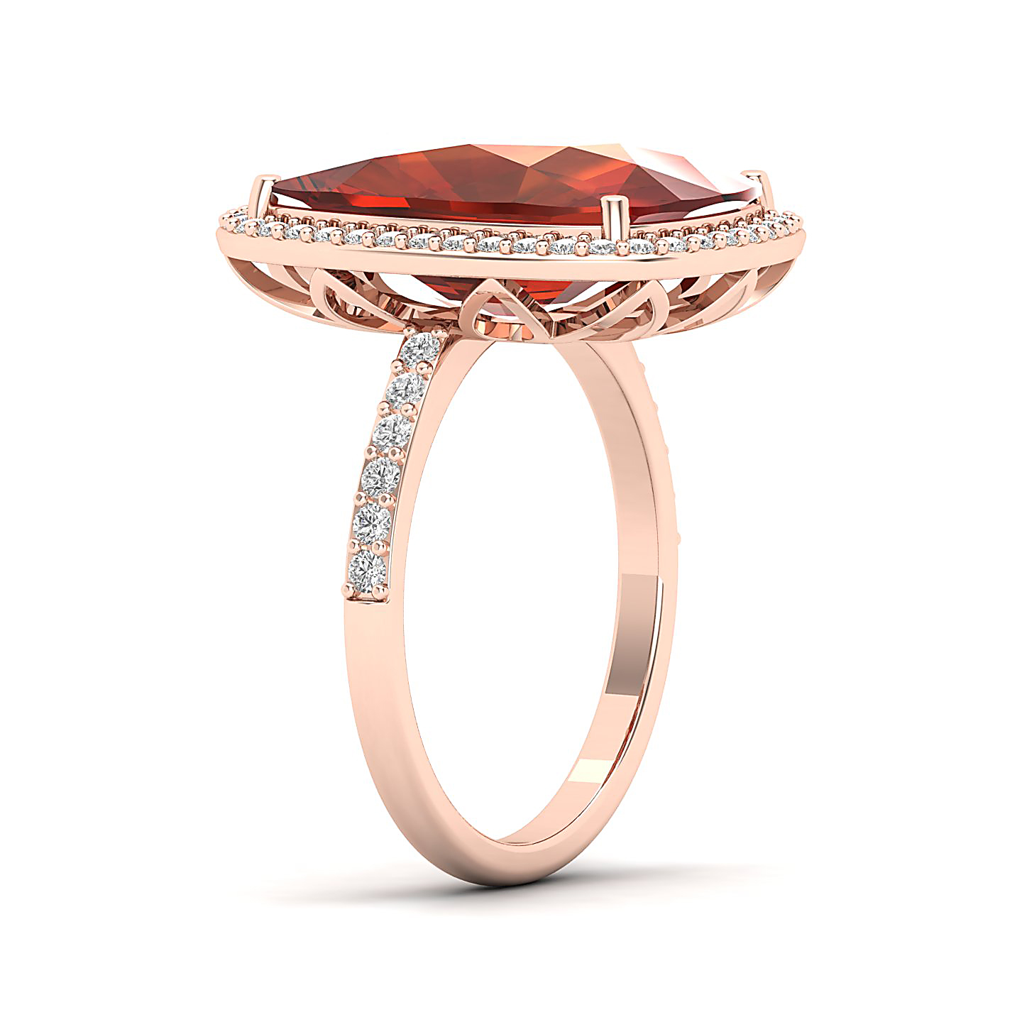The Ravishing Hessonite Gold Ring