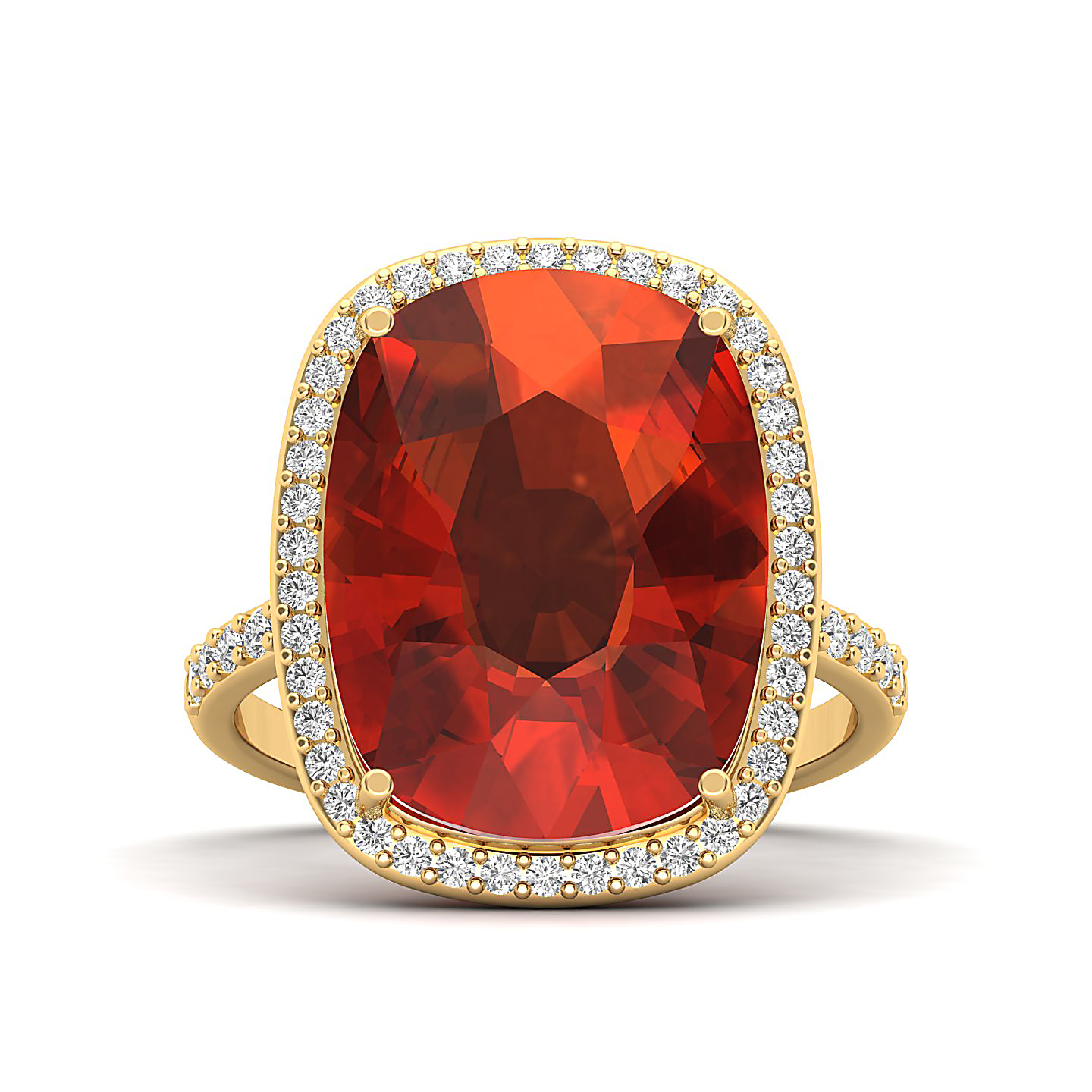The Ravishing Hessonite Gold Ring