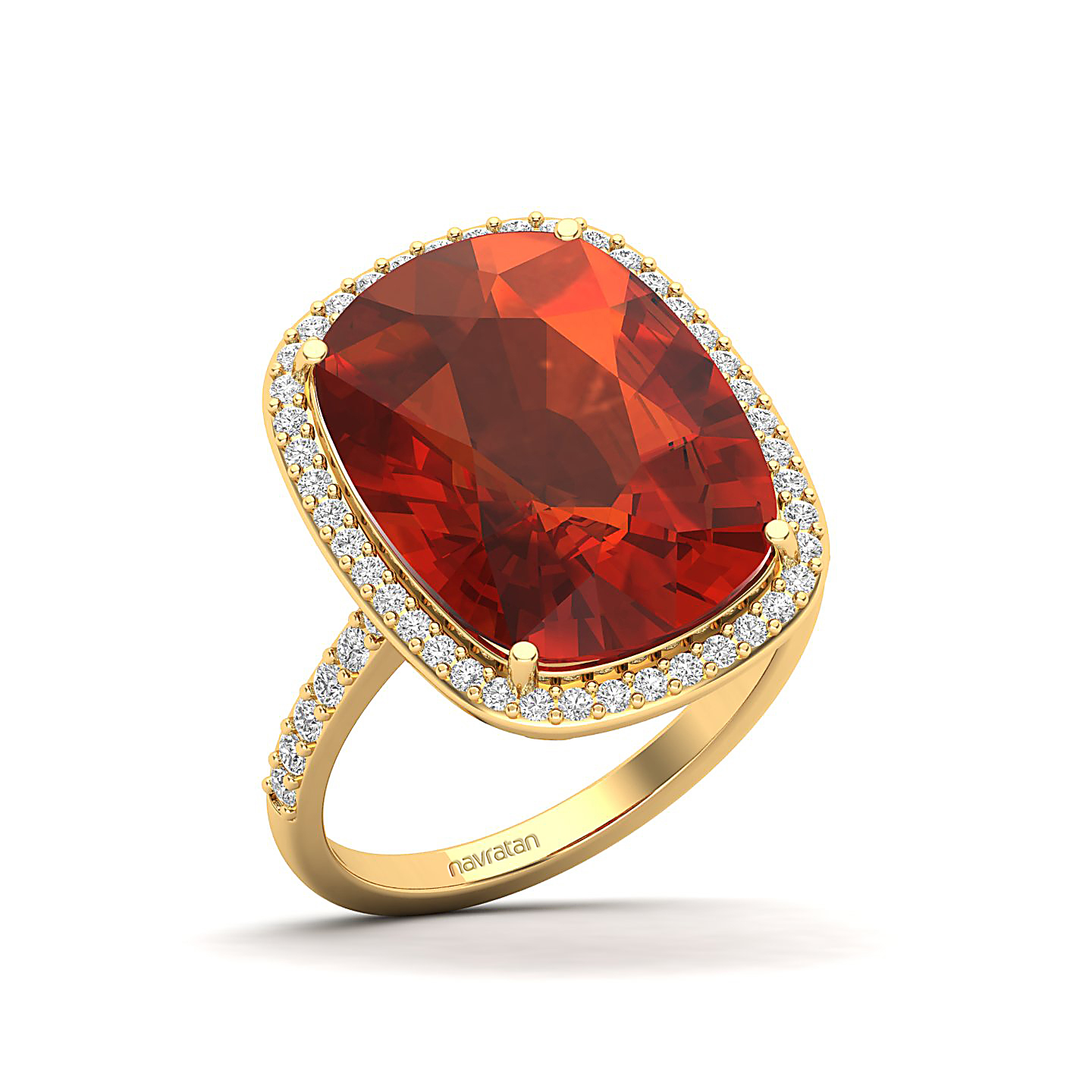 The Ravishing Hessonite Gold Ring