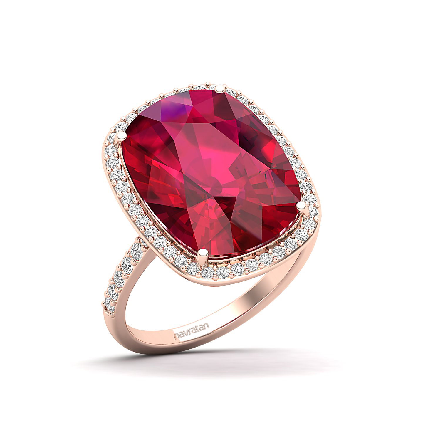 The Ravishing Ruby Gold Ring