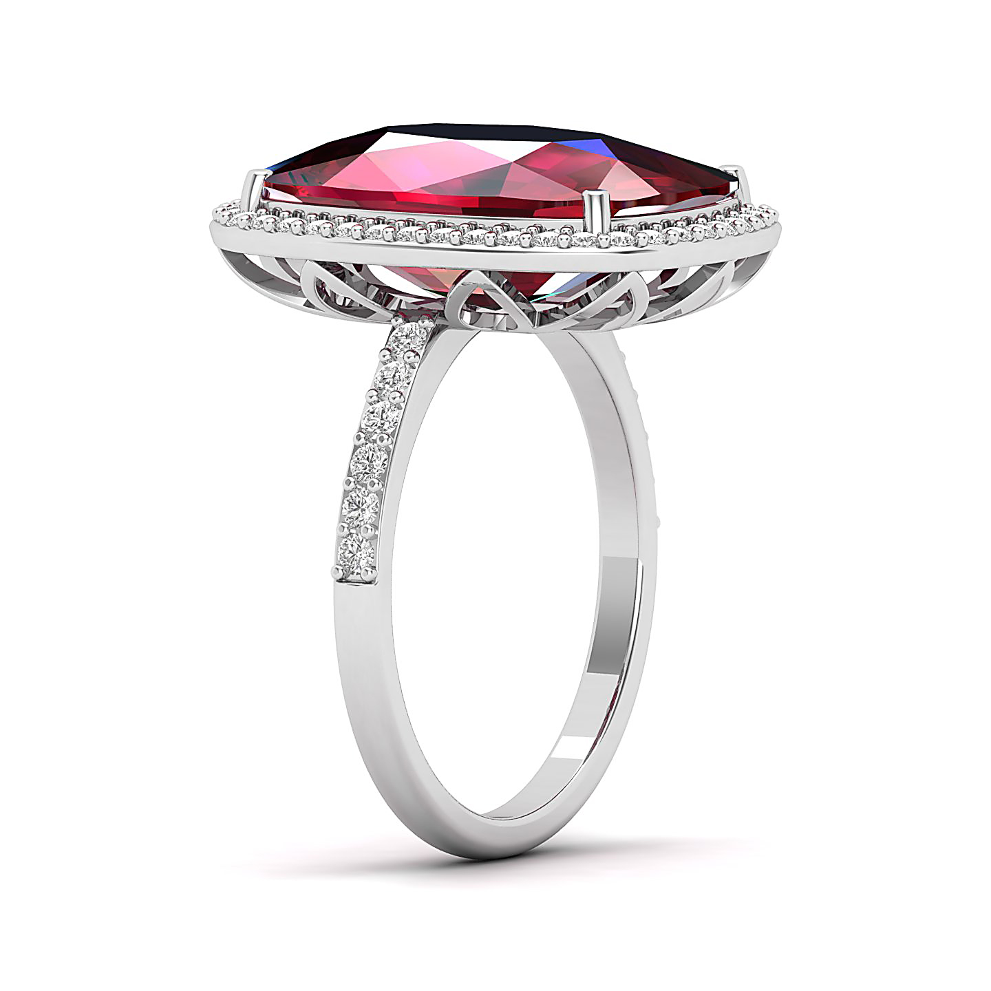 The Ravishing Ruby Gold Ring