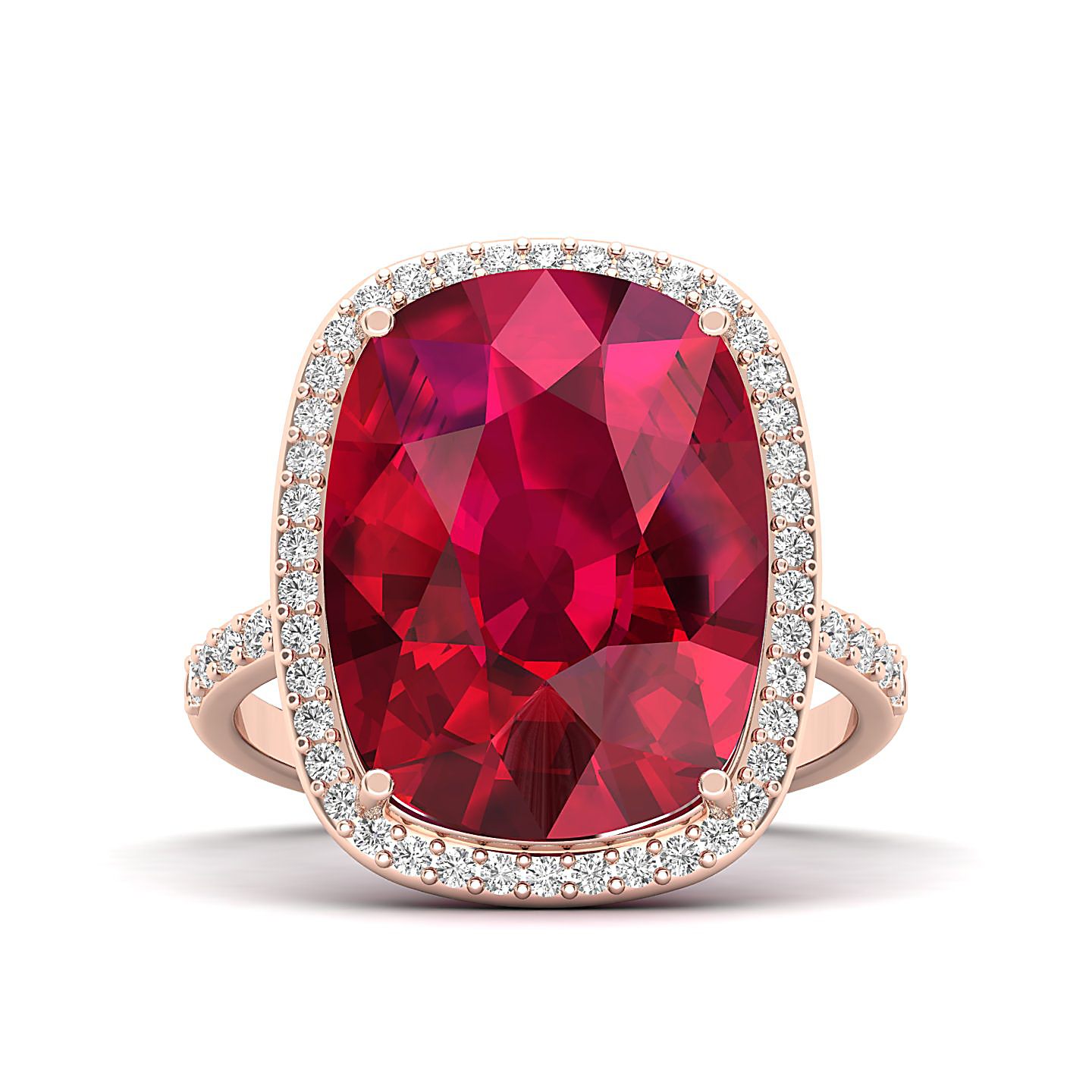 The Ravishing Ruby Gold Ring