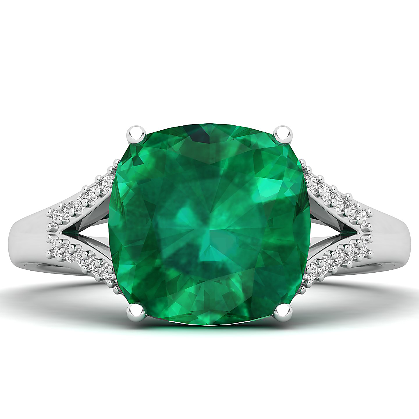 The Resplendent Emerald Gold Ring