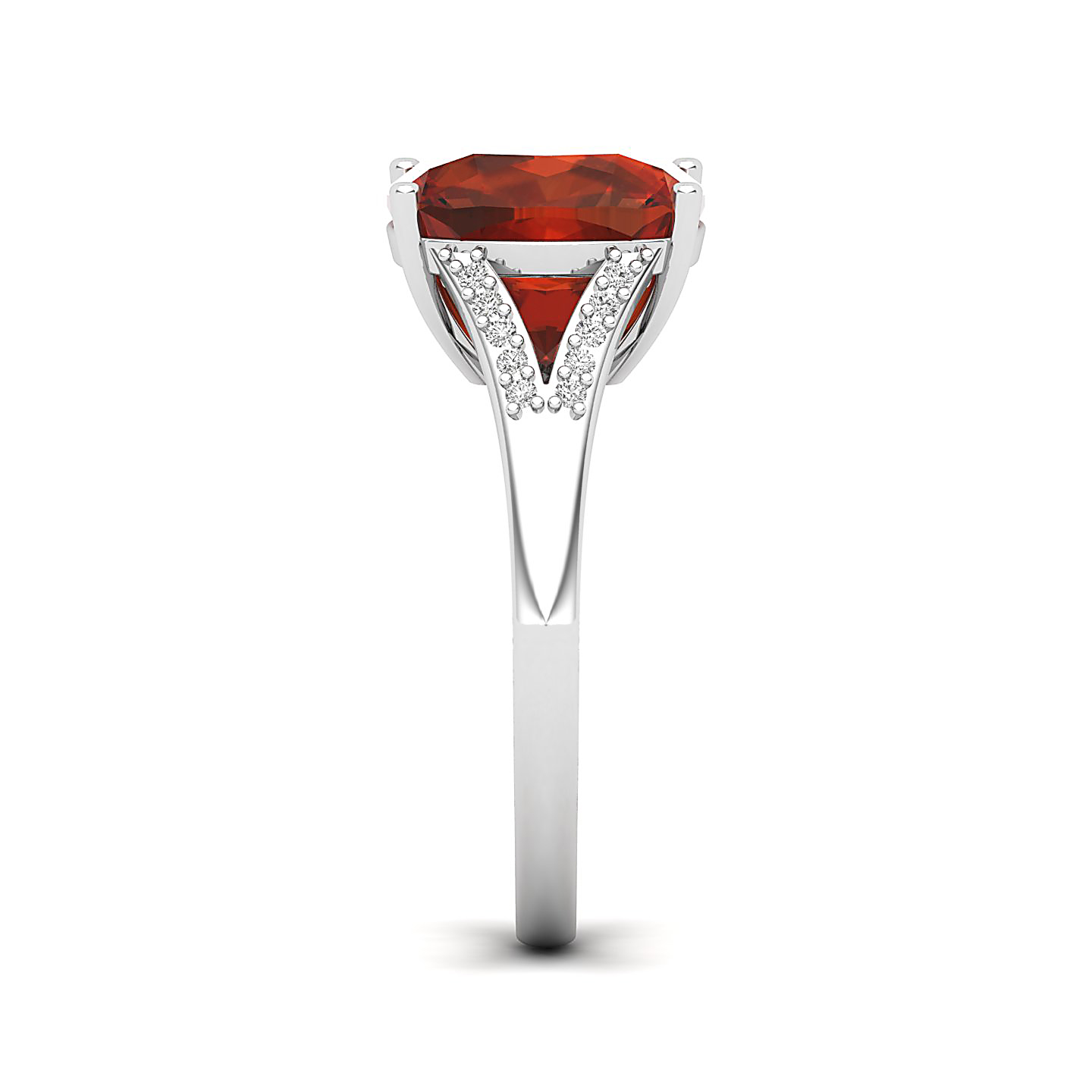 The Resplendent Hessonite Gold Ring