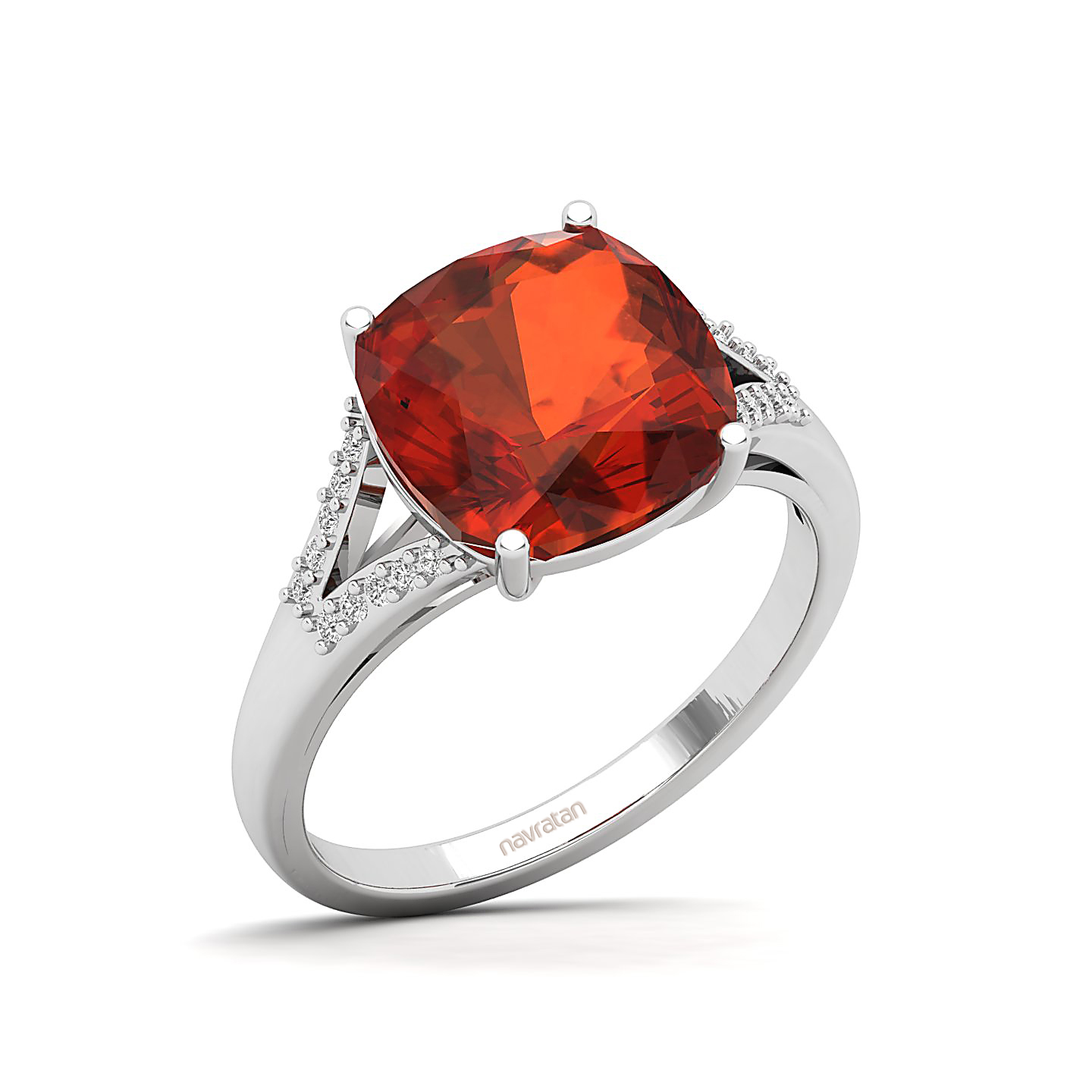 The Resplendent Hessonite Gold Ring
