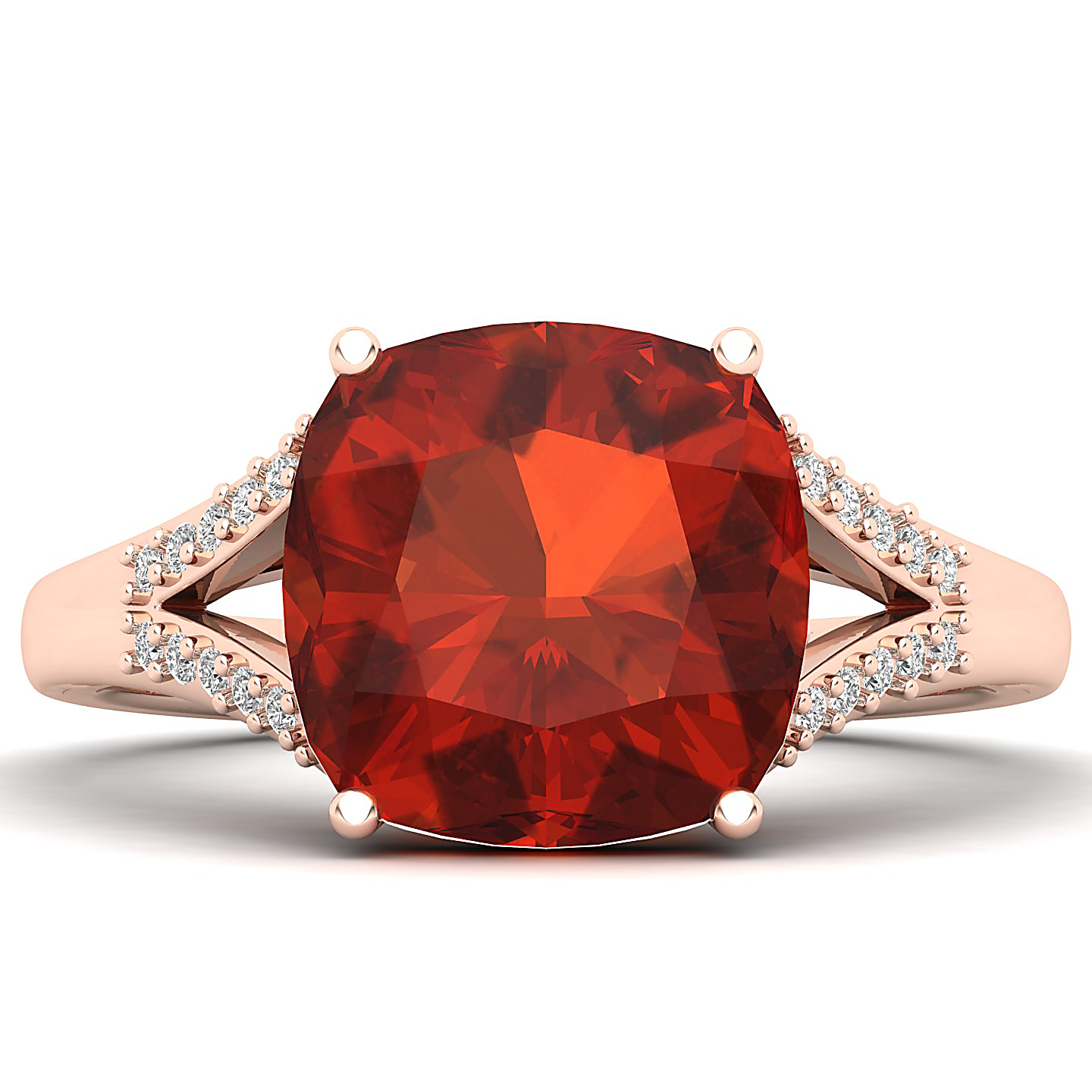 The Resplendent Hessonite Gold Ring
