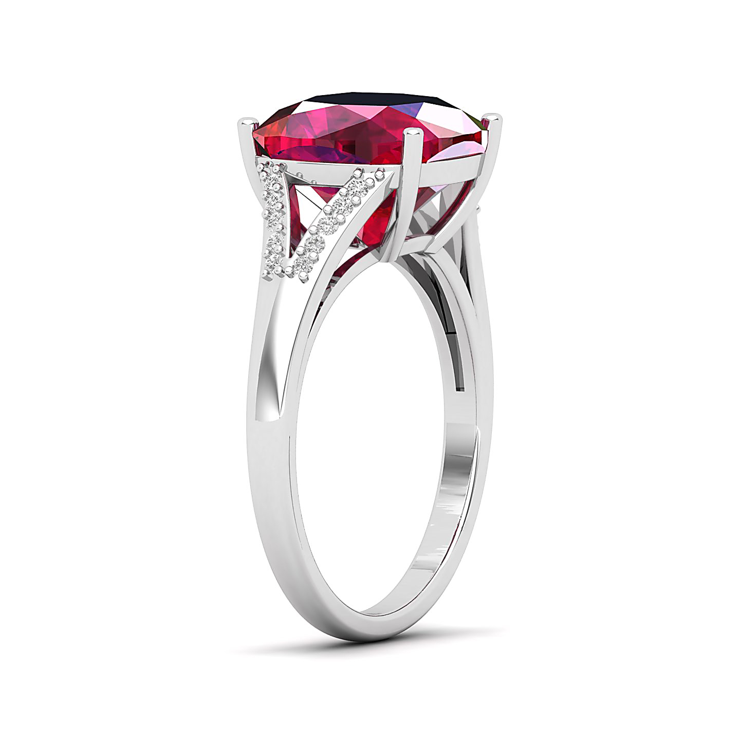 The Resplendent Ruby Gold Ring