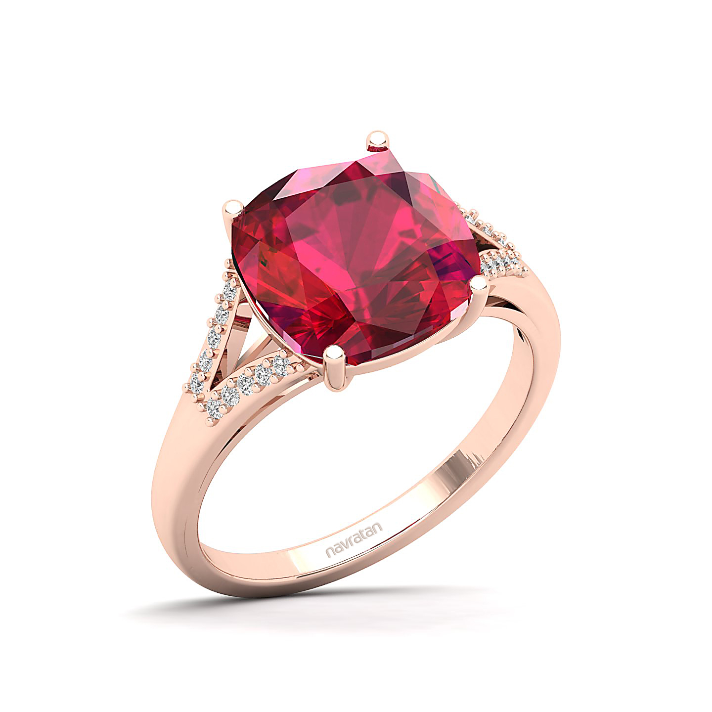 The Resplendent Ruby Gold Ring