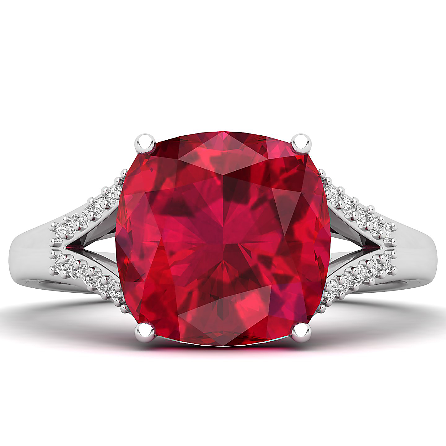 The Resplendent Ruby Gold Ring