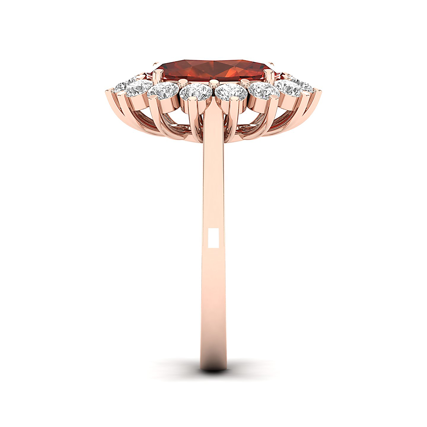 The Shining Hessonite Gold Ring