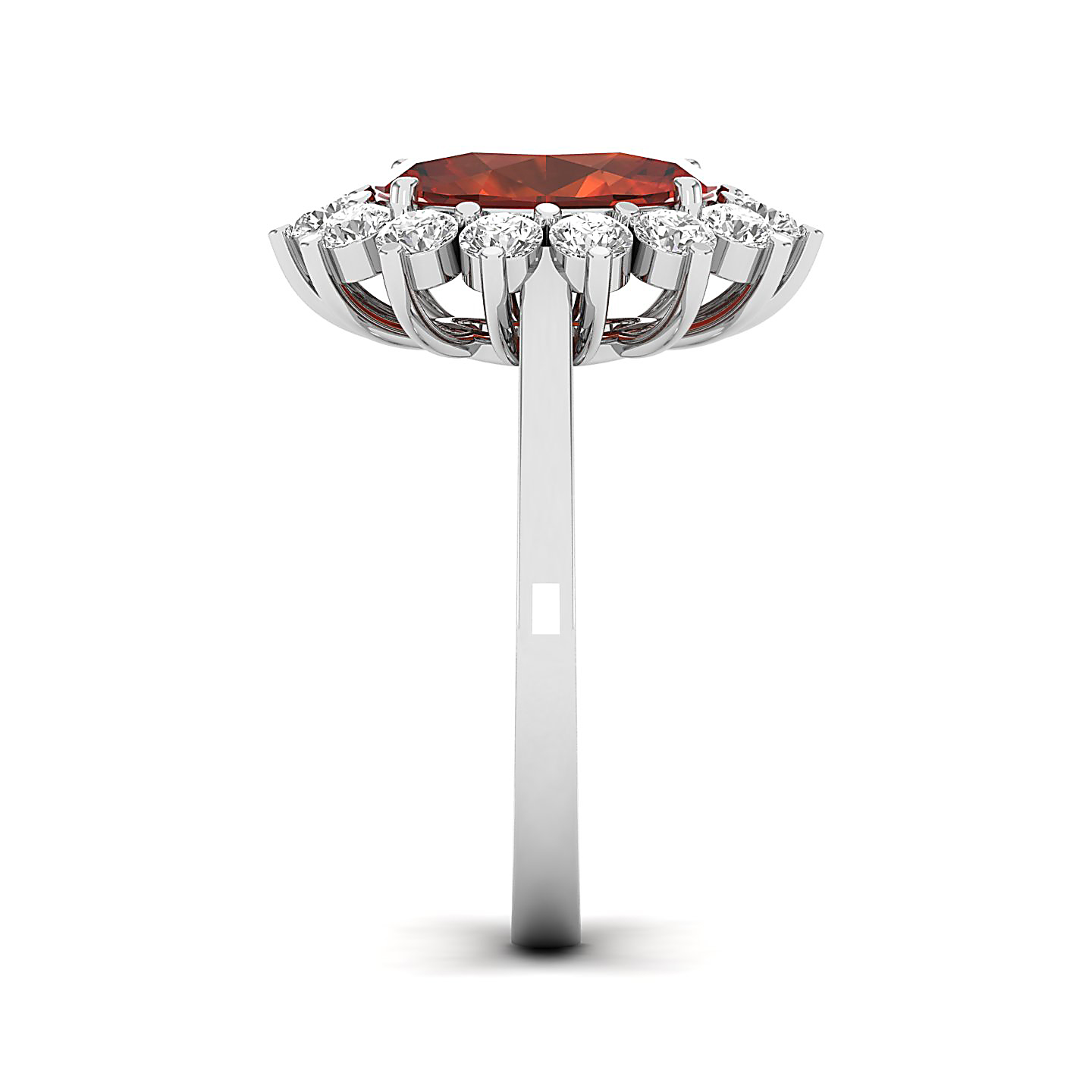 The Shining Hessonite Gold Ring