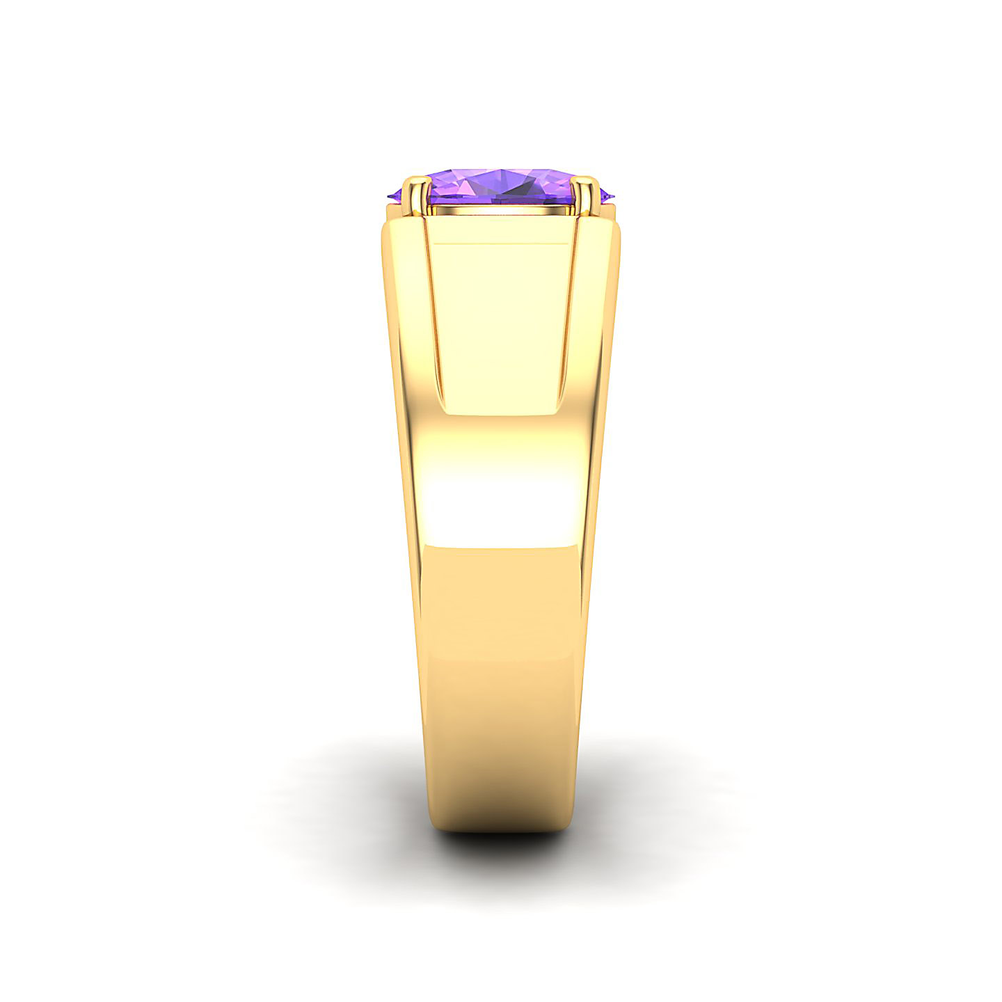 The Splendour Amethyst Gold Ring