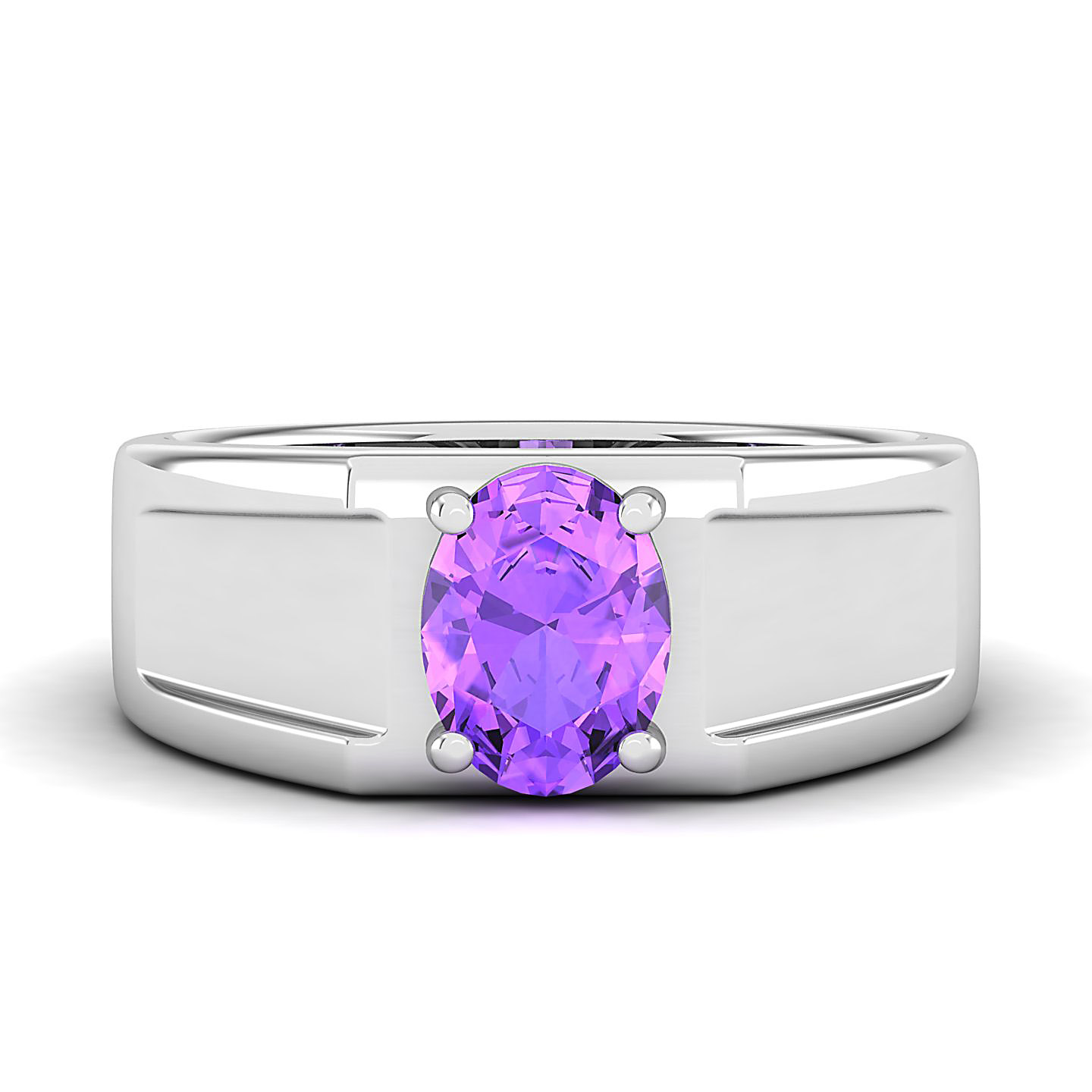 The Splendour Amethyst Gold Ring