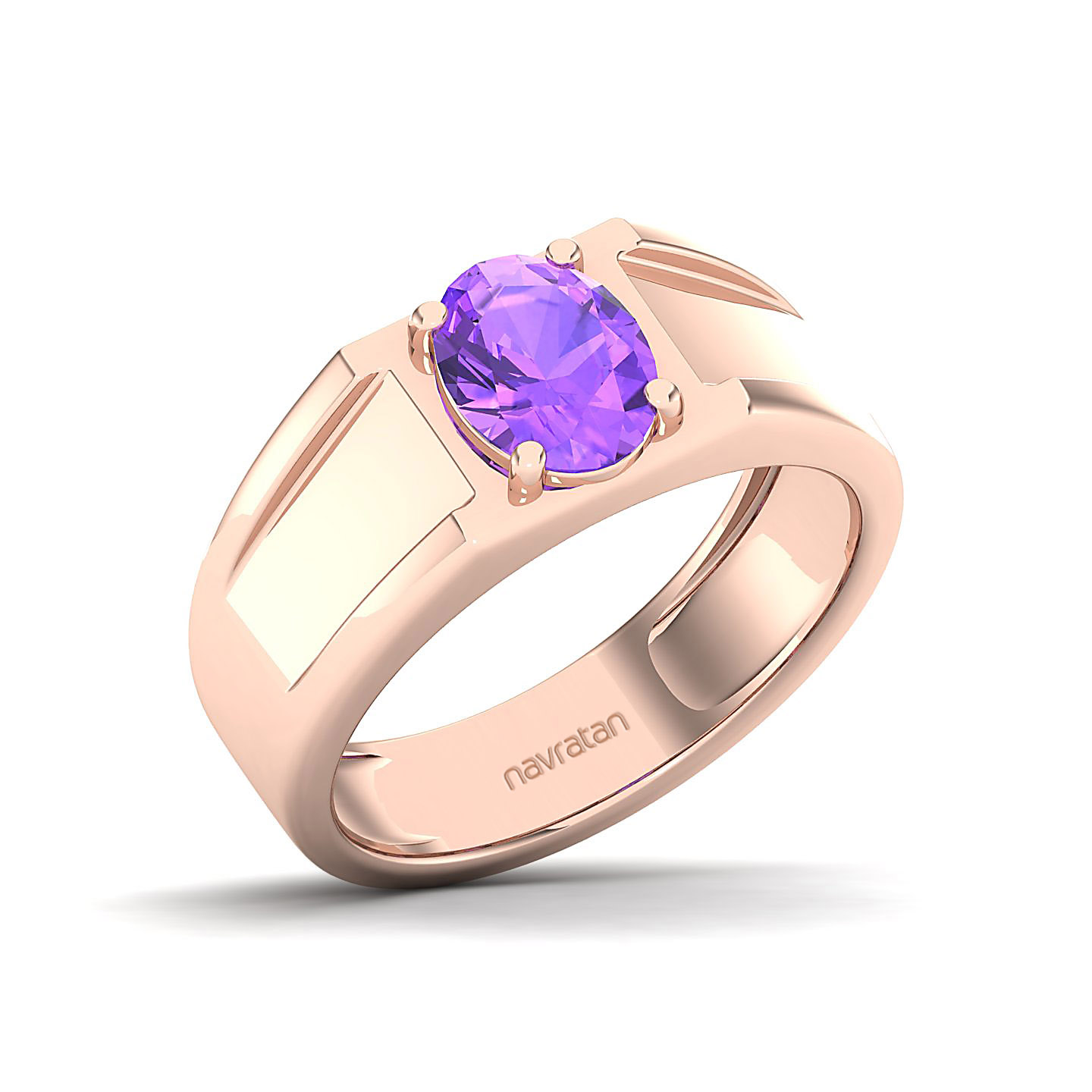 The Splendour Amethyst Gold Ring