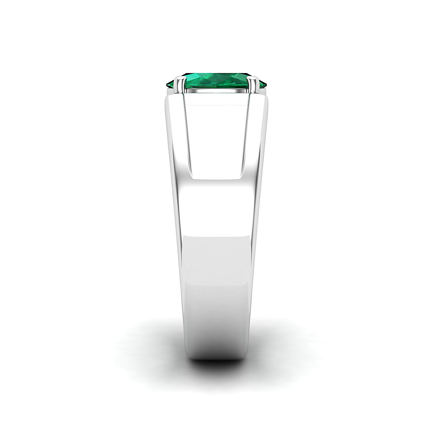 The Splendour Emerald Gold Ring