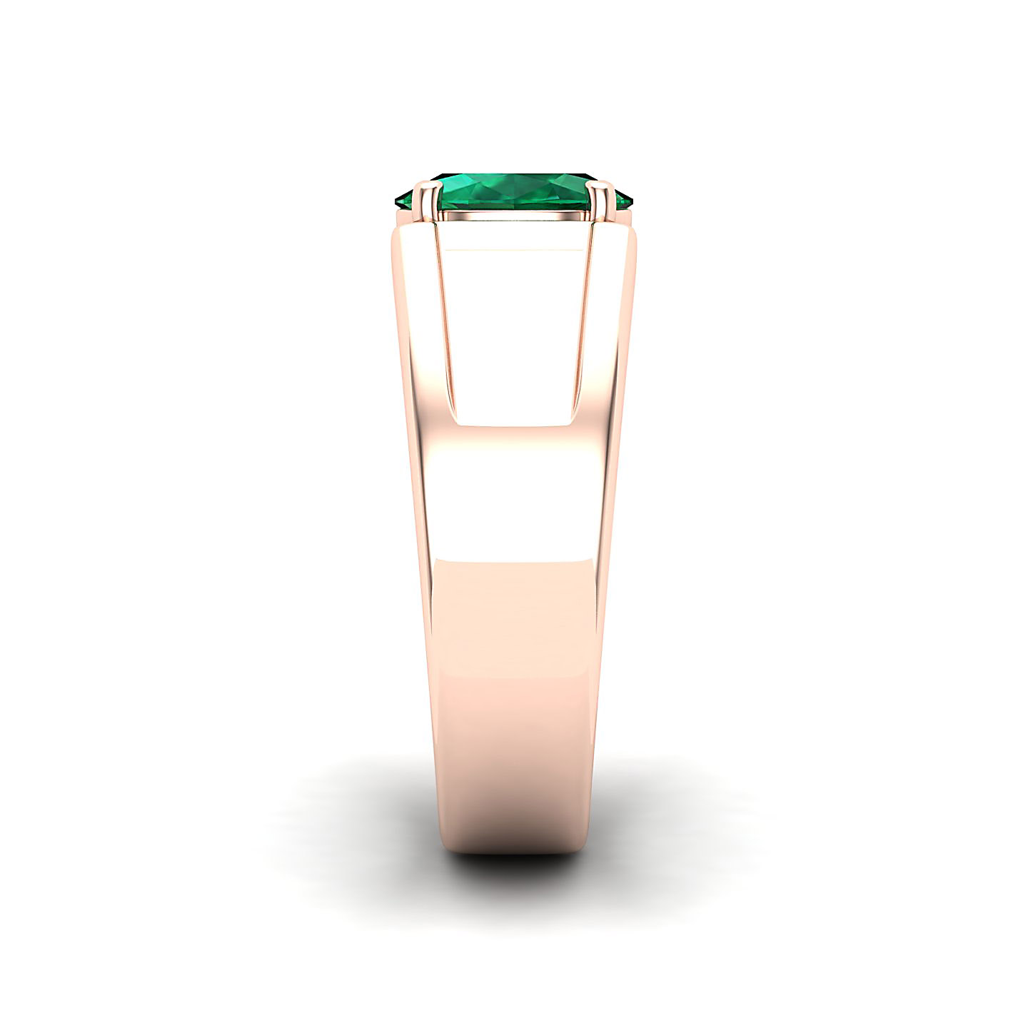 The Splendour Emerald Gold Ring