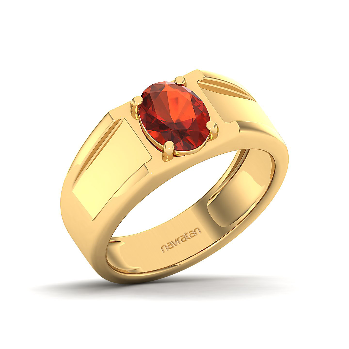 The Splendour Hessonite Gold Ring
